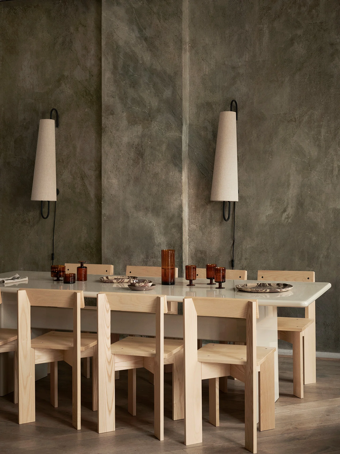 Ancora Wall Lamp - Black/Natural - Image 3