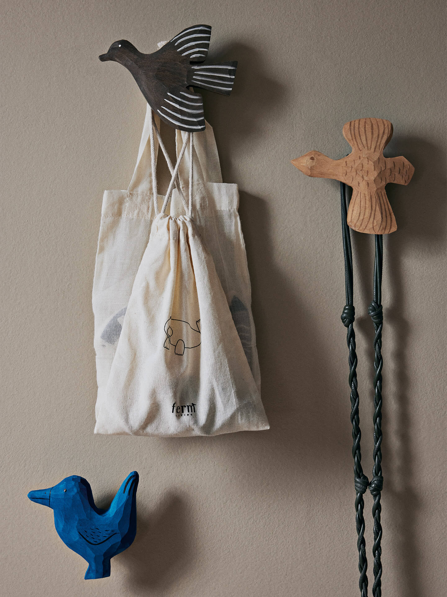 Anton Bird Hook - Blue - Image 2