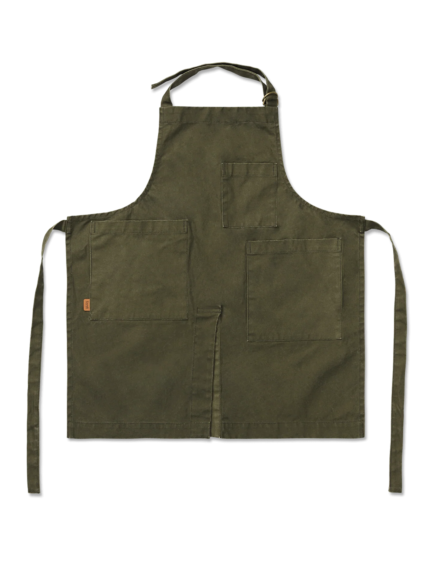 Bark Garden Apron - Olive