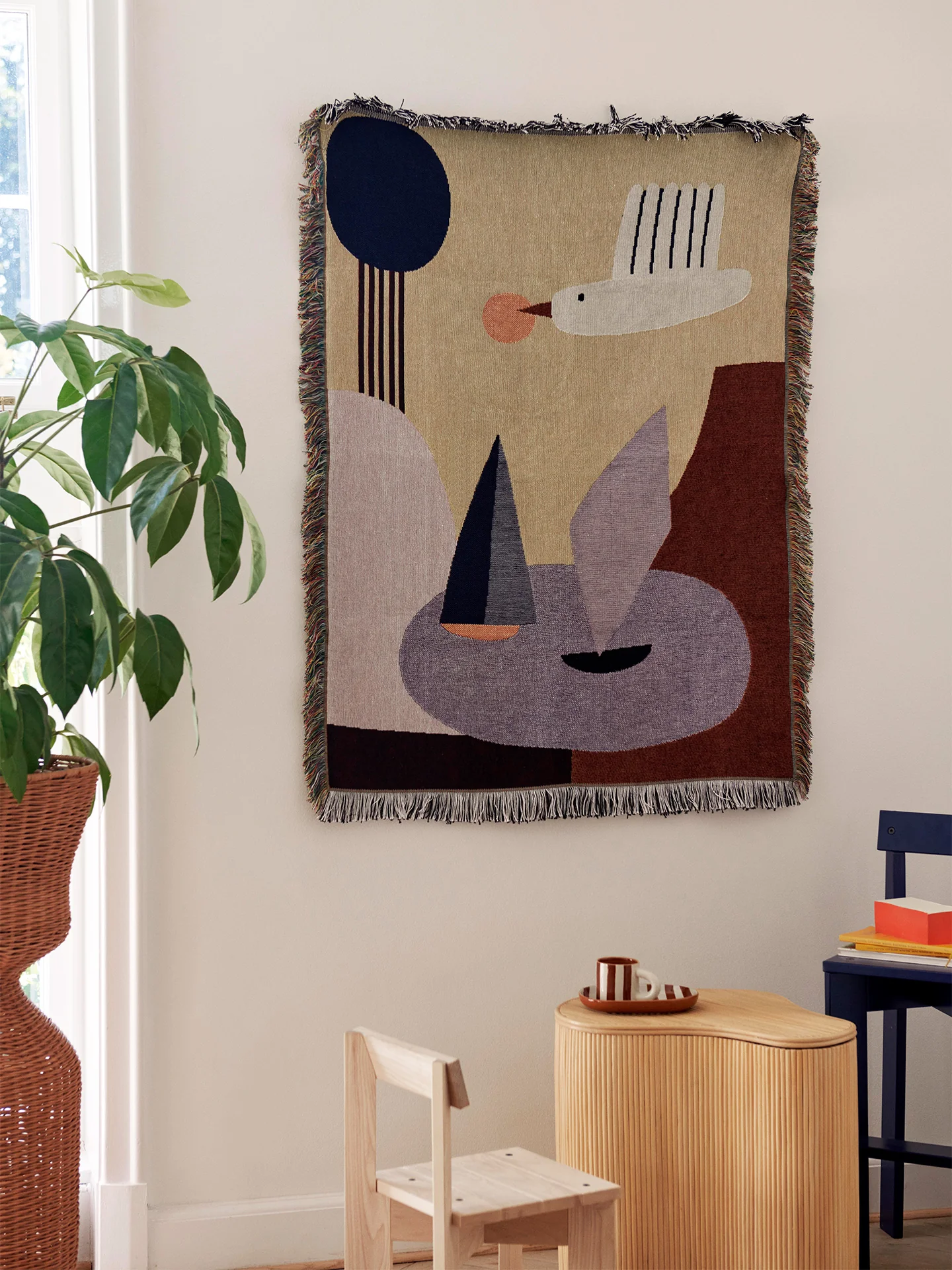 Bird Tapestry Blanket - Image 2