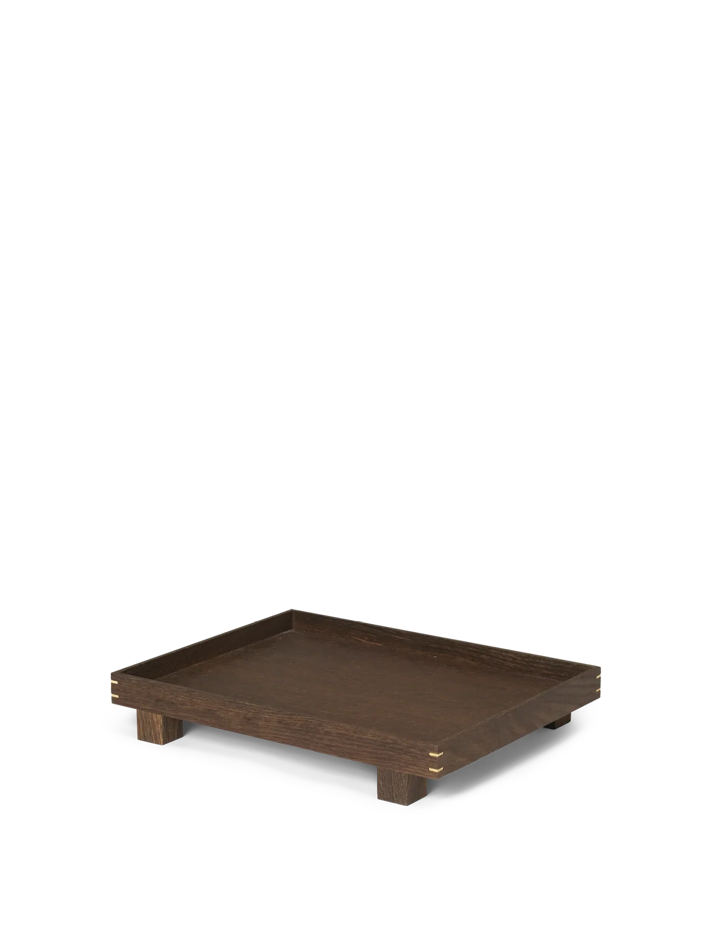Bon Wooden Tray - Small - Smoked Oak