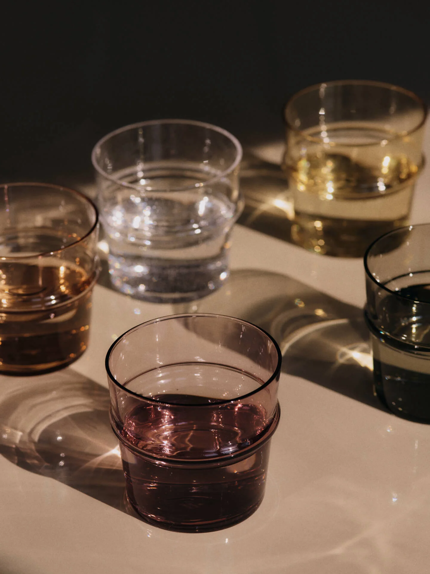 Boya Low Glasses - Set of 2 - Mauve - Image 3