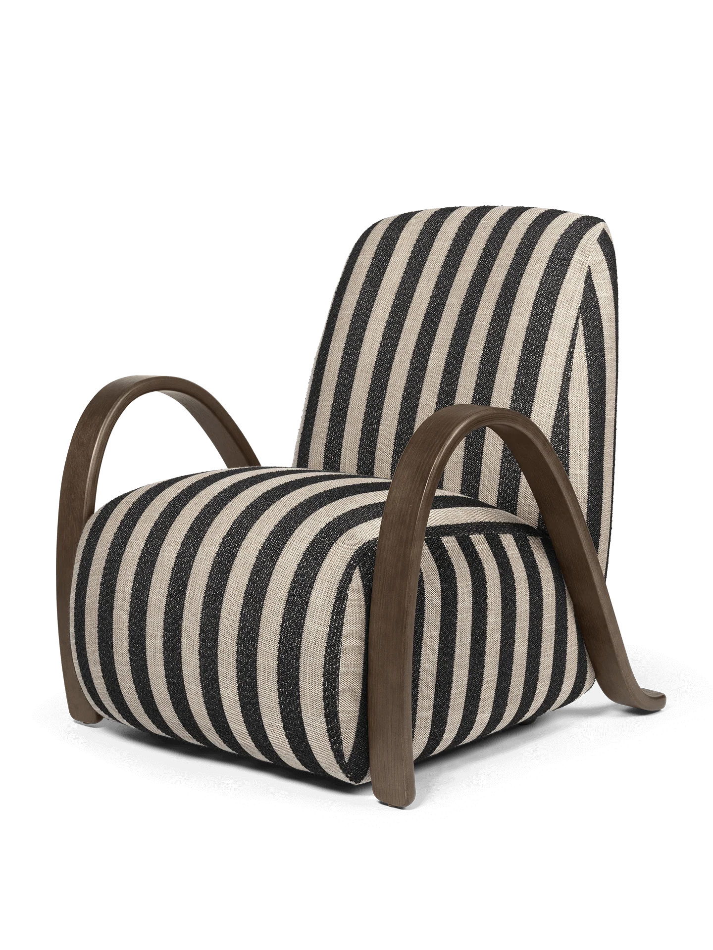 Buur Lounge Chair - Louisiana - Sand/Black