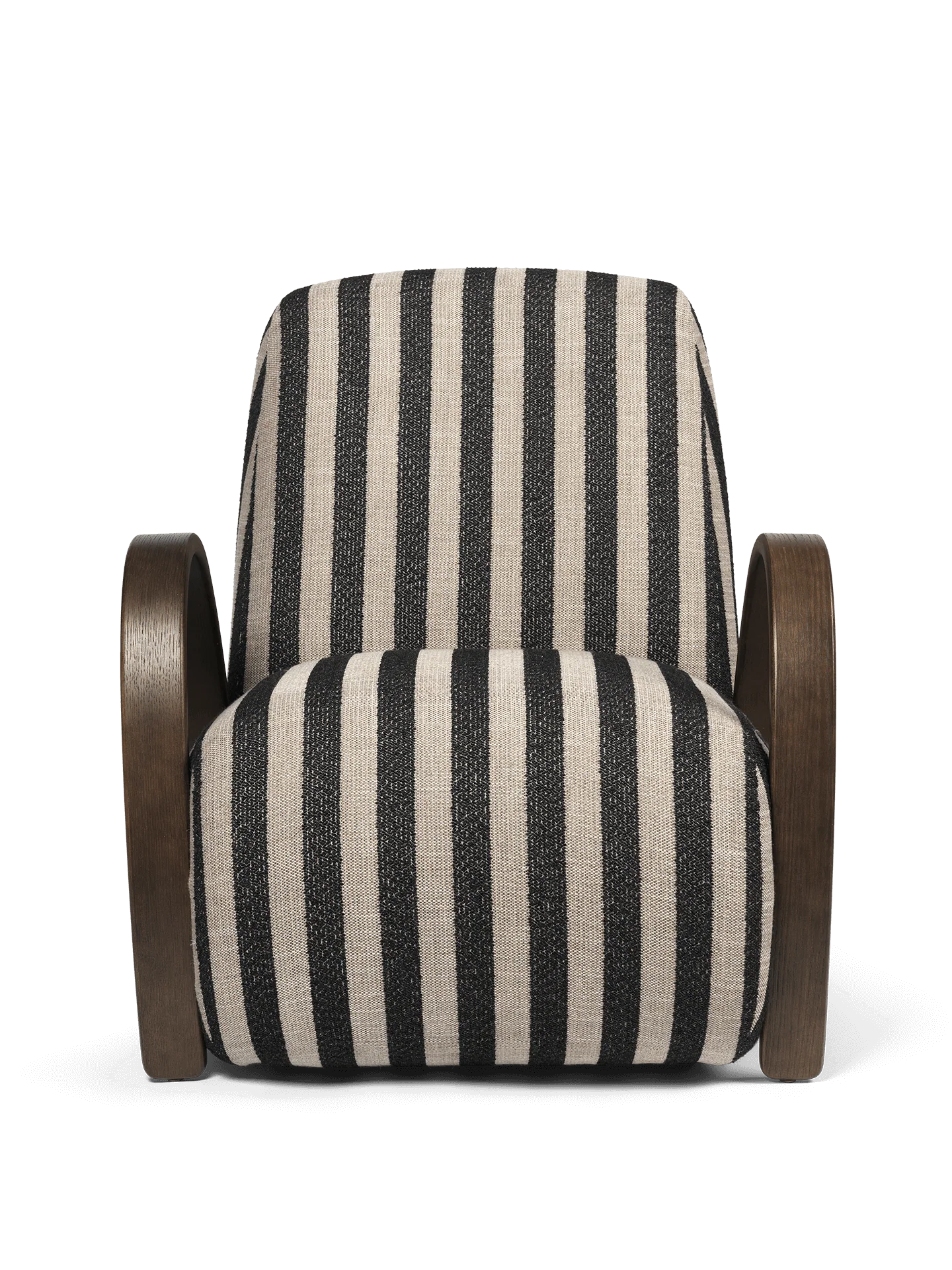 Buur Lounge Chair - Louisiana - Sand/Black - Image 4
