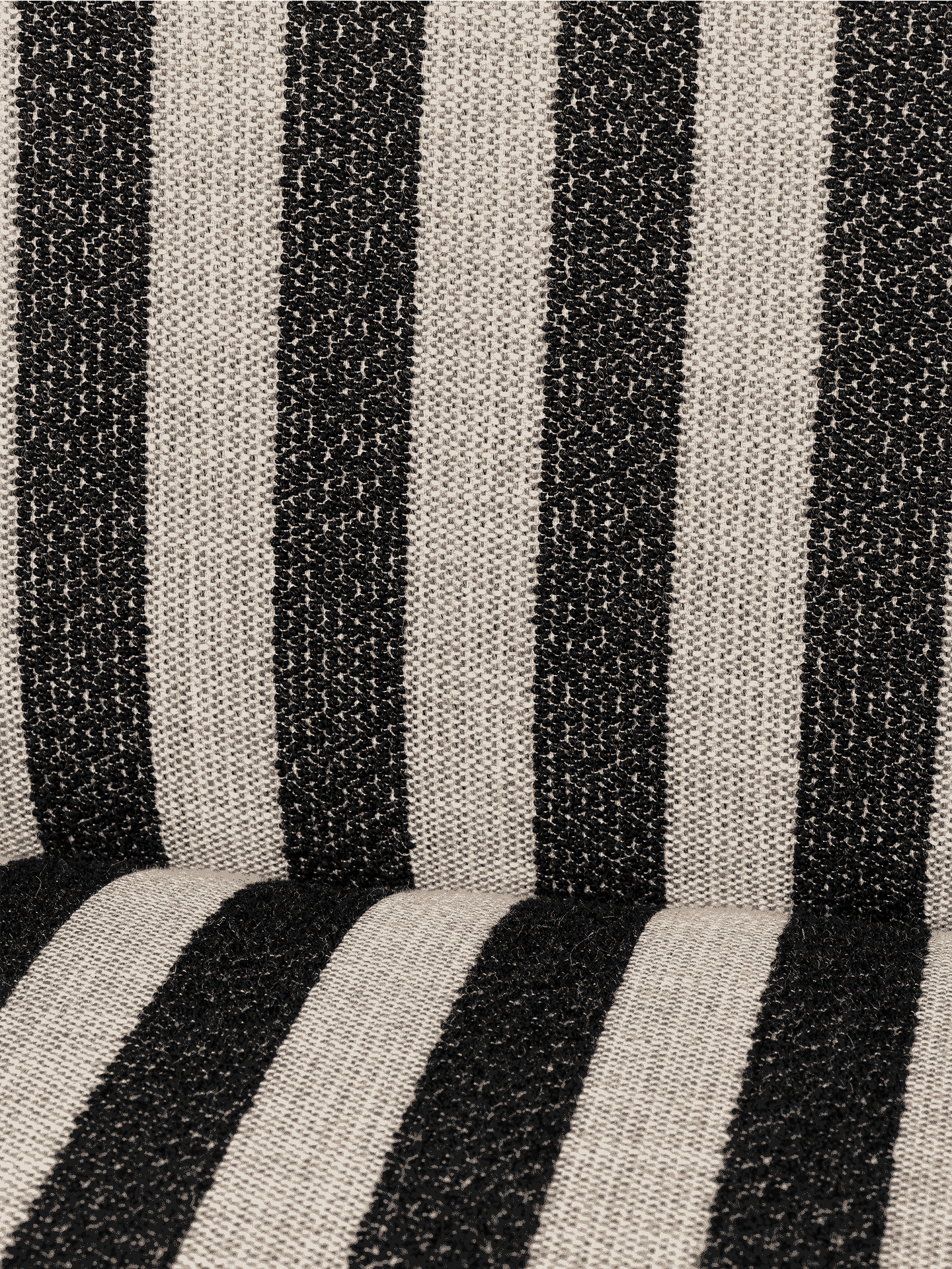 Buur Lounge Chair - Louisiana - Sand/Black - Image 5
