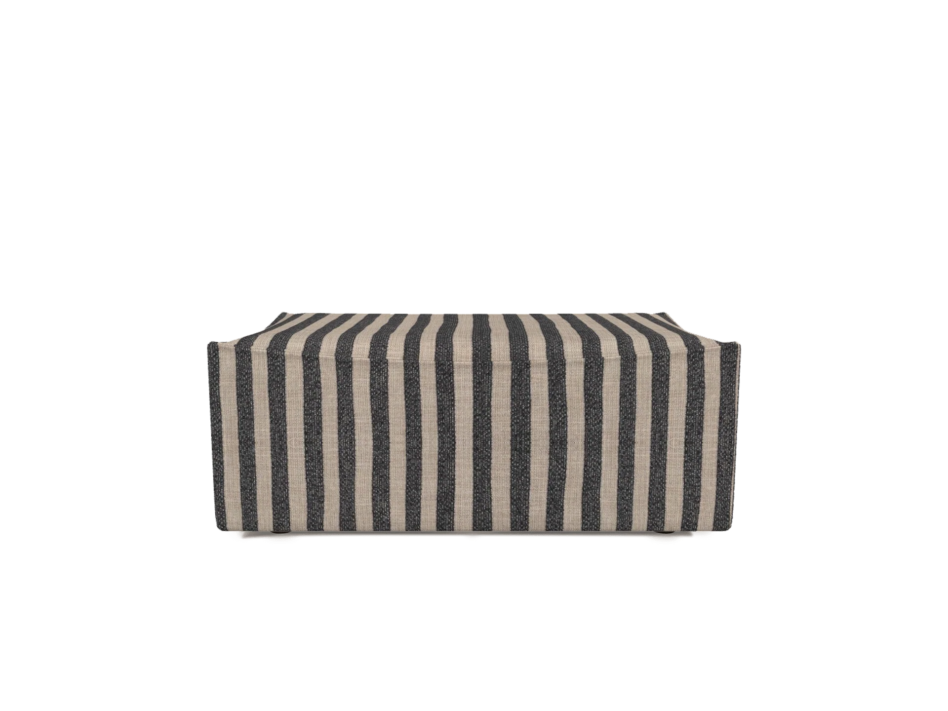 Catena Pouf Rectangular L501 - Louisiana - Sand/Black