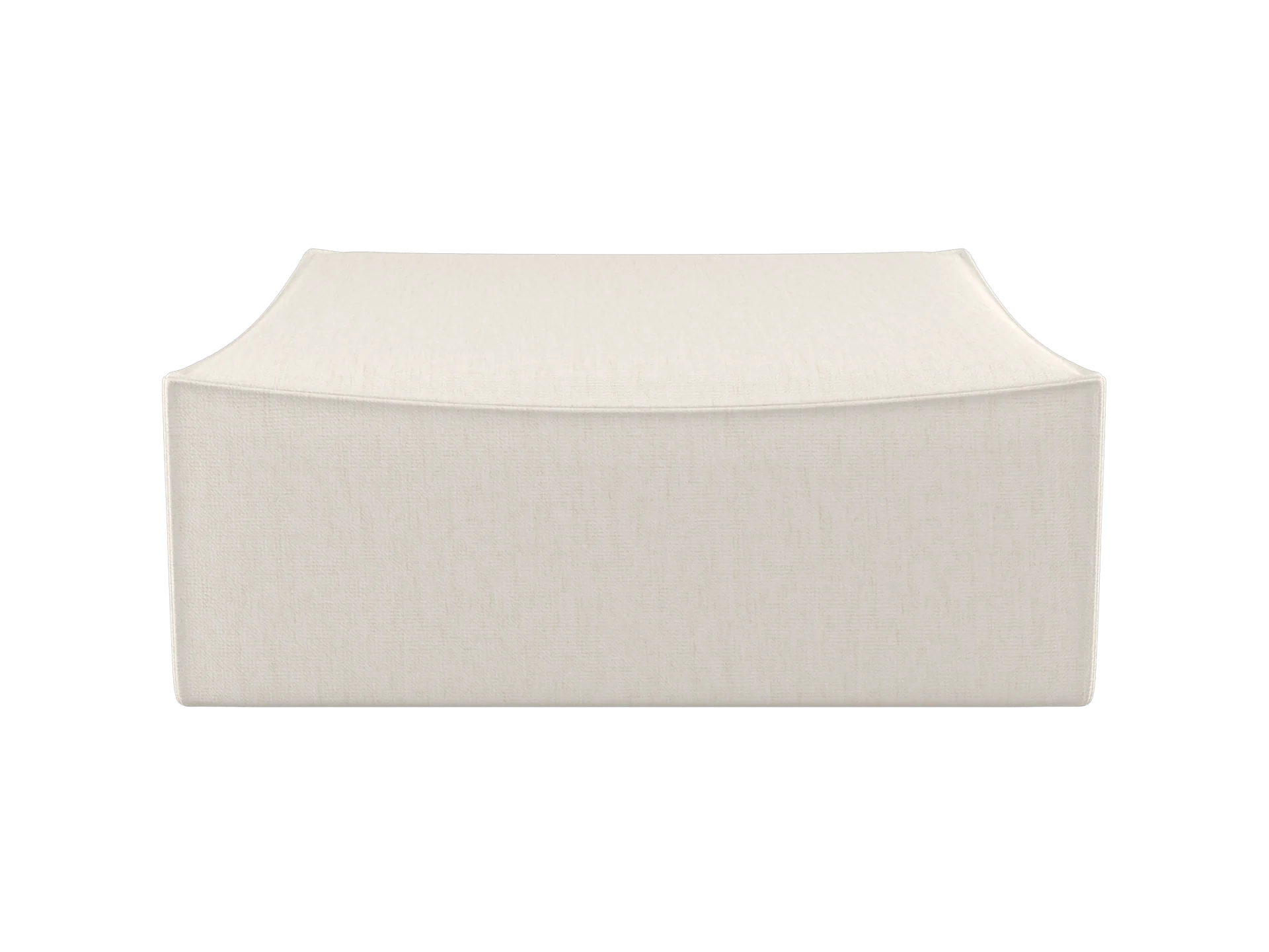 Catena Pouf Square L500 - Bouclé - Off-White