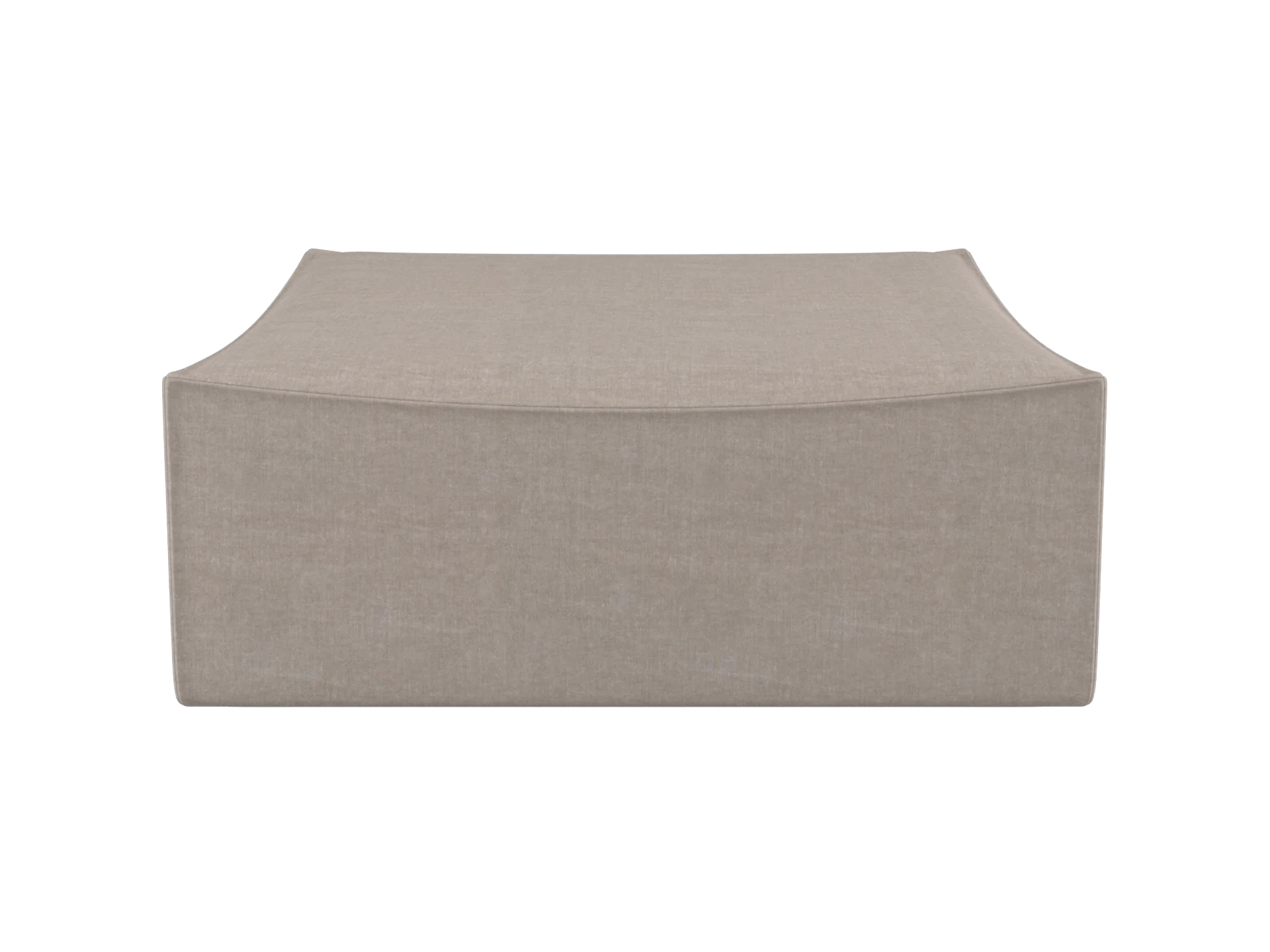 Catena Pouf Square L500 - Grain - Cashmere