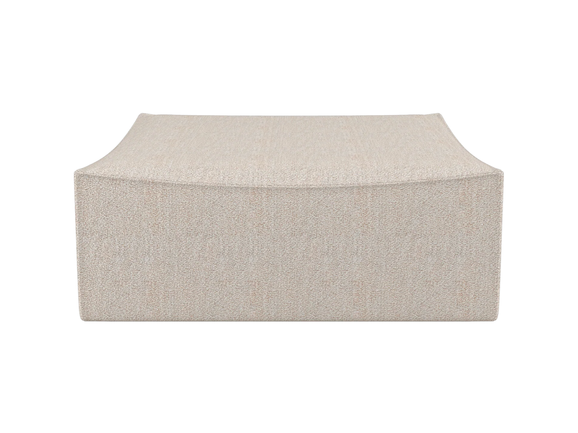 Catena Pouf Square L500 - Soft Bouclé - Natural