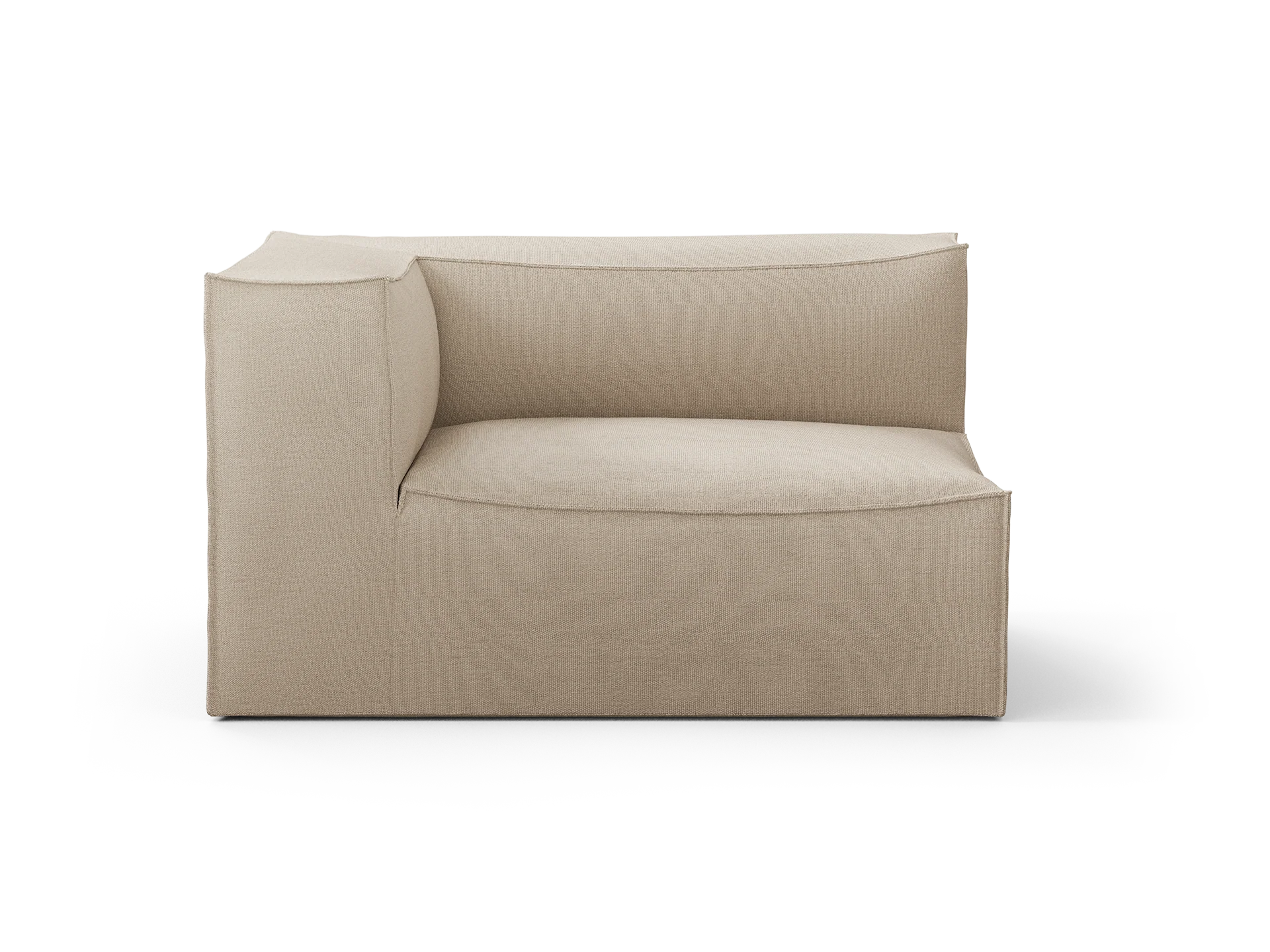 Catena Sofa Armrest Left L400 - Rich Linen - Natural