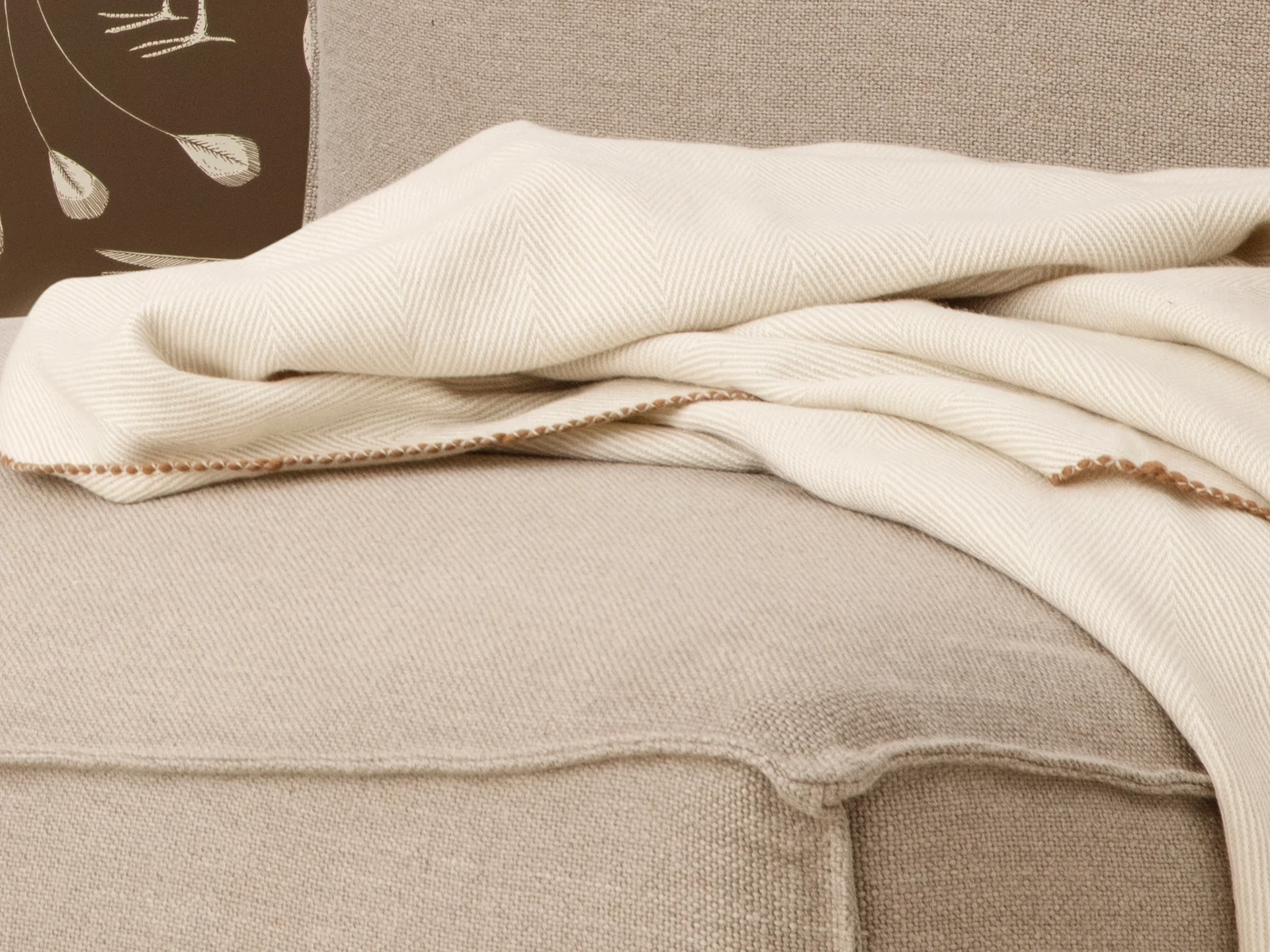 Catena Sofa Armrest Right L401 - Rich Linen - Natural - Image 3