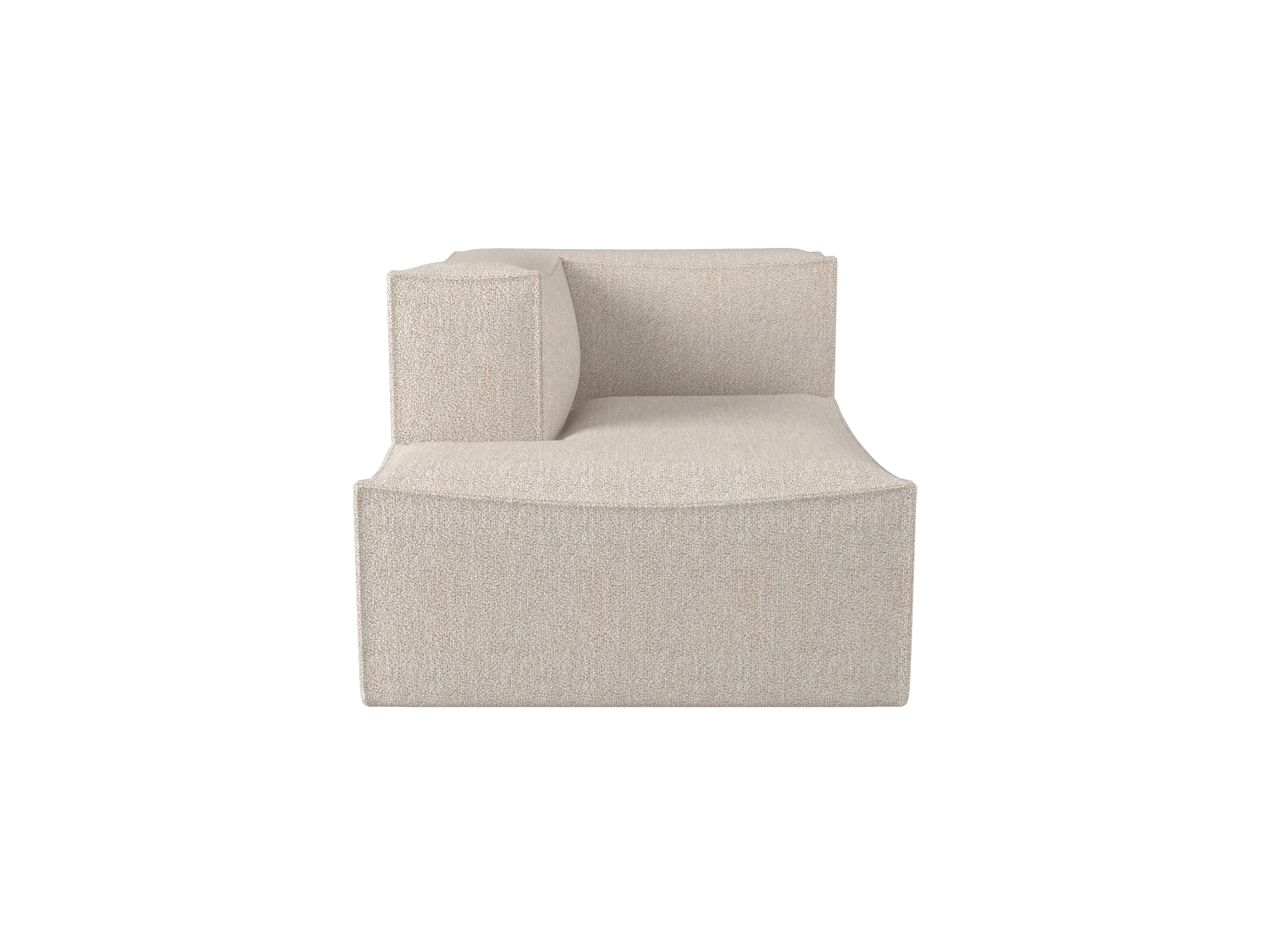 Catena Sofa Chaise Longue Left S600 - Soft Bouclé - Natural