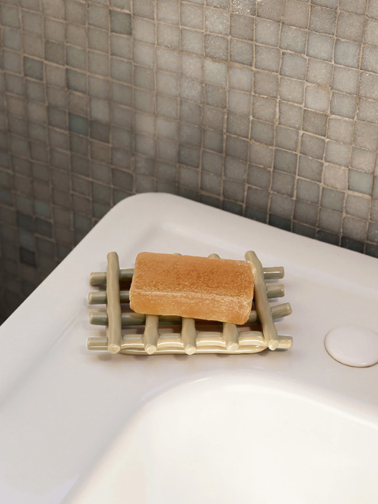 Ceramic Soap Tray - Cashmere - Image 2
