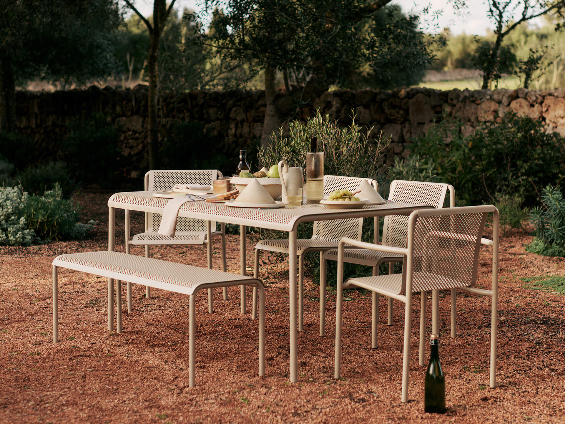 Dapple Dining Table - 160 x 90 - Cashmere - Image 3