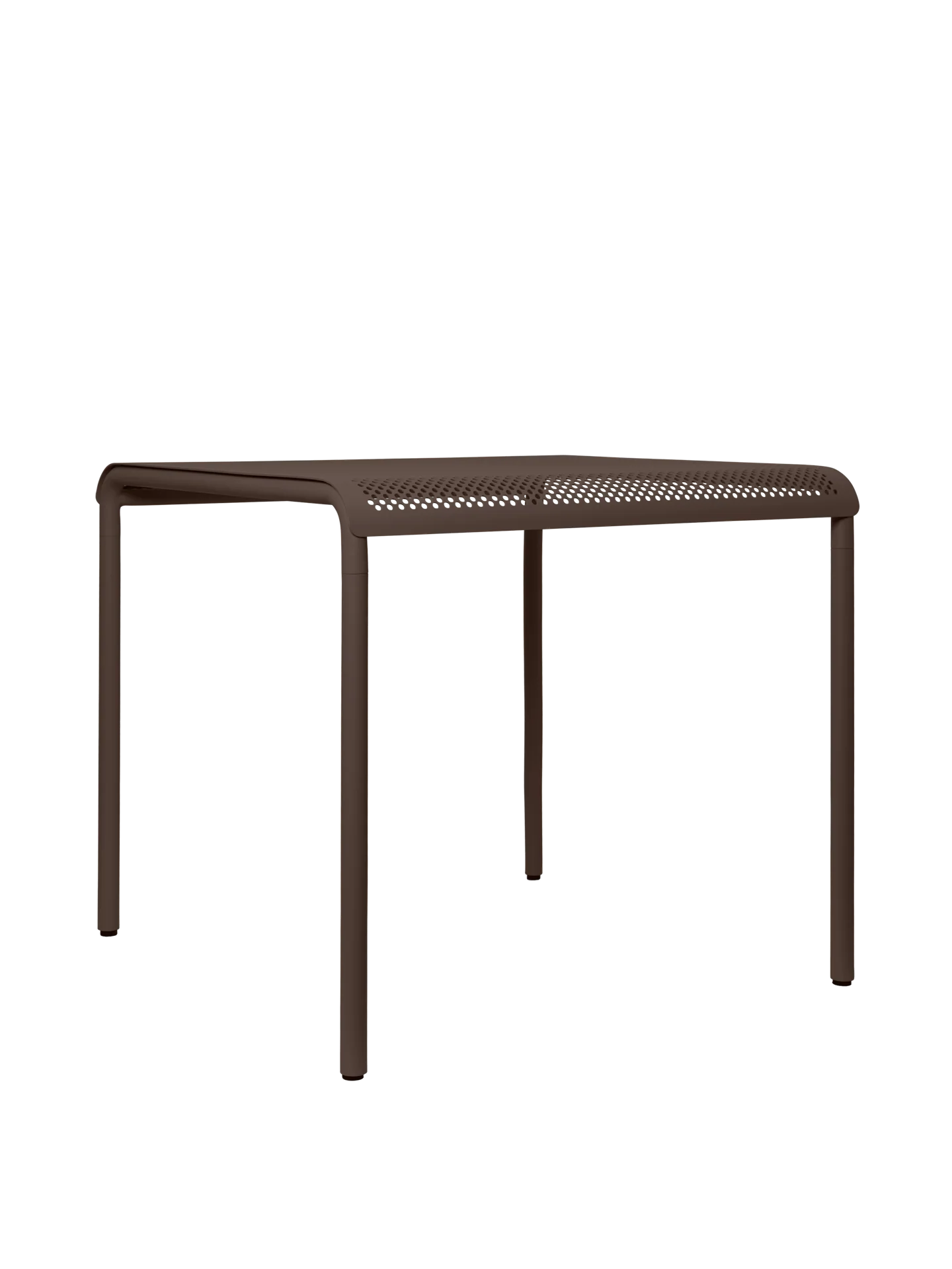 Dapple Dining Table - 80 x 80 - Dark Chocolate