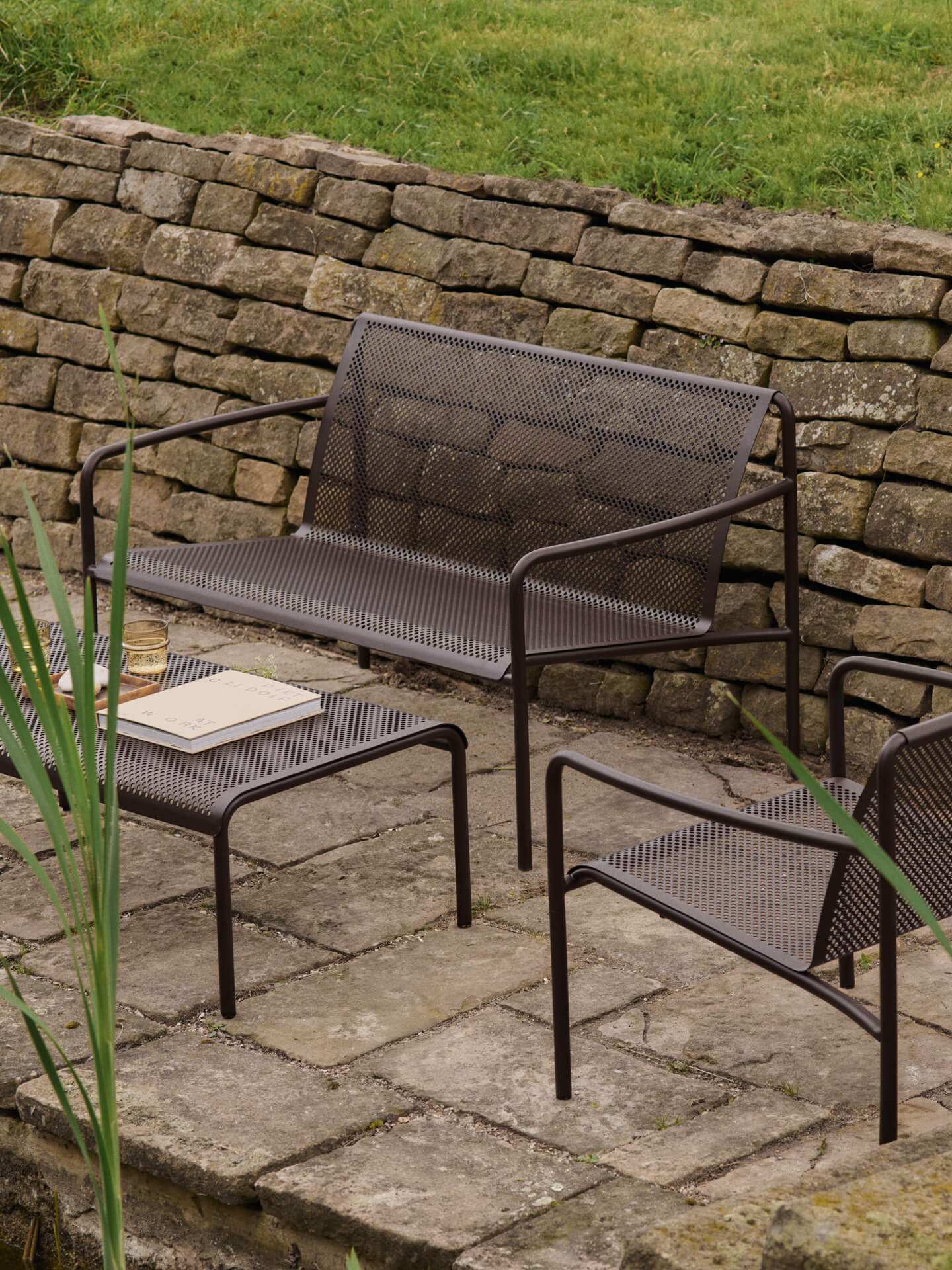 Dapple Low Table - 114 x 57 - Dark Chocolate - Image 3