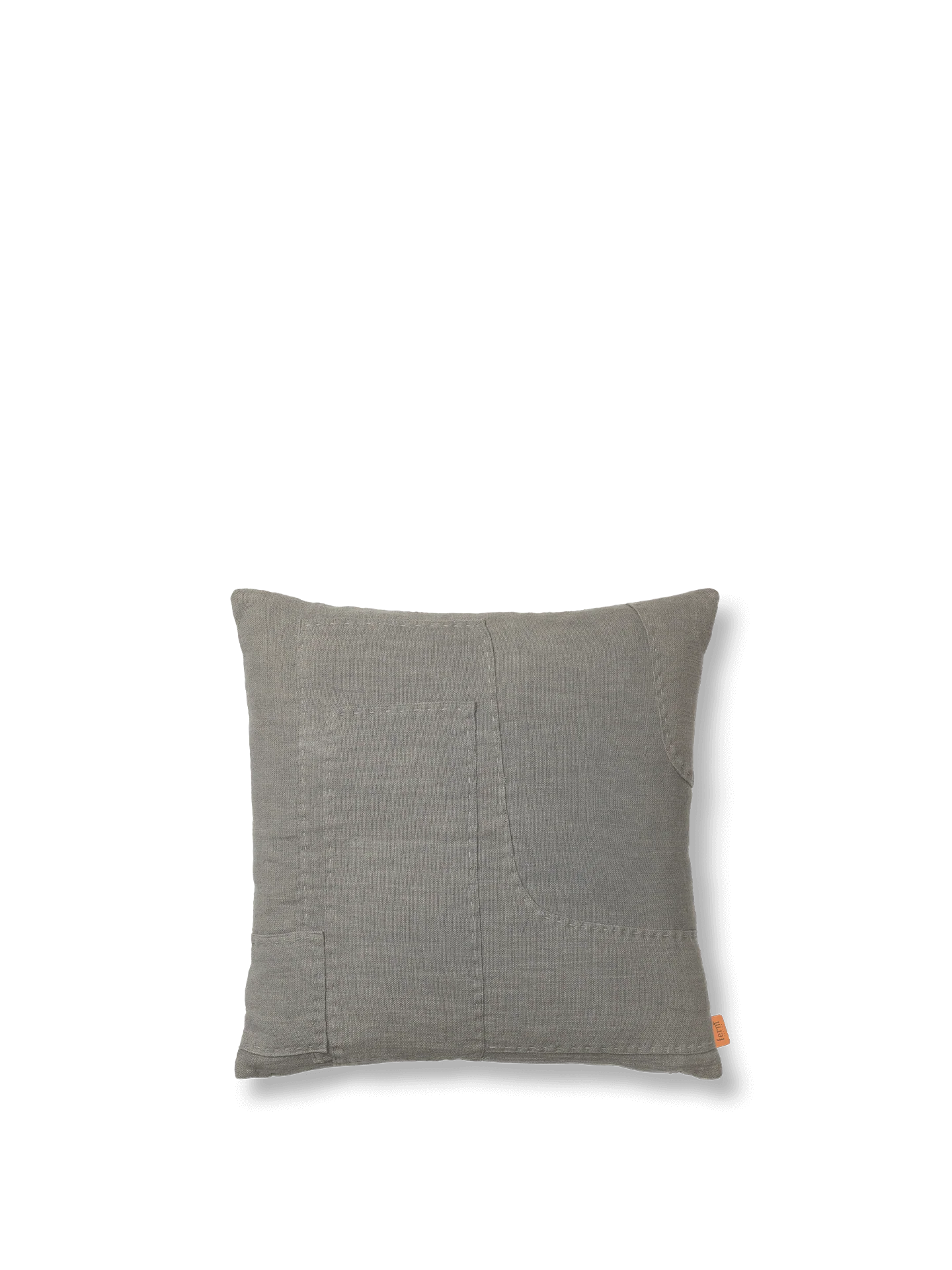 Darn Cushion - Blue Grey