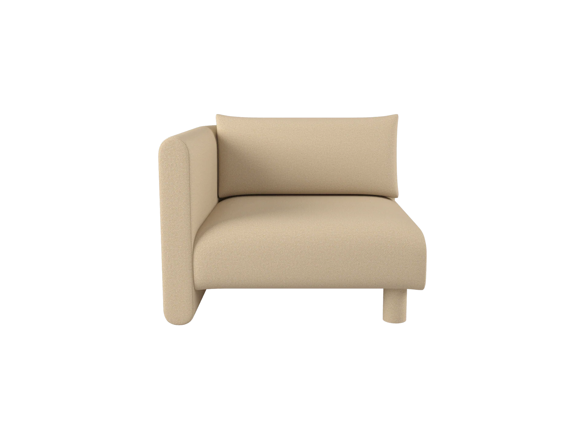 Dase Sofa Armrest Left - Hallingdal - Beige