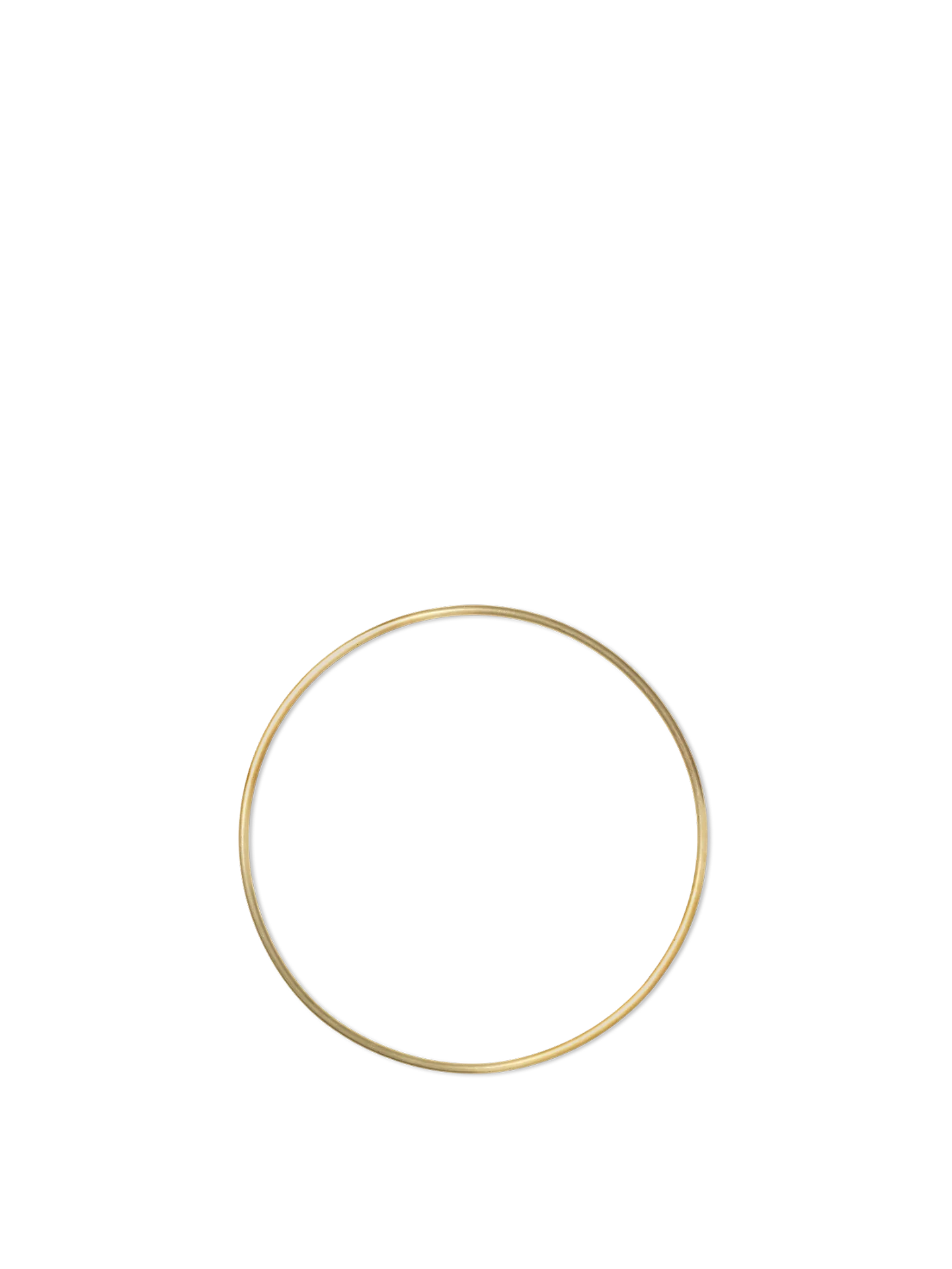 Deco Frame Ring - Ø45 - Brass