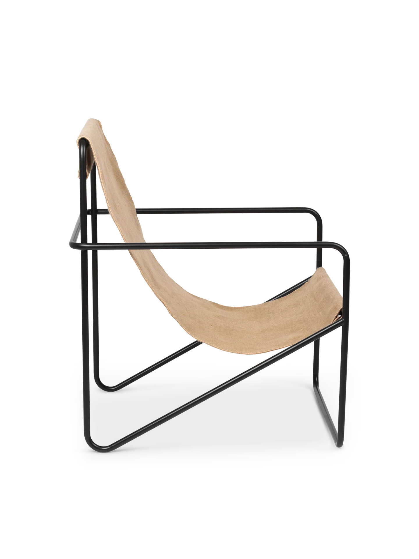Desert Lounge Chair - Black - Sand - Image 4