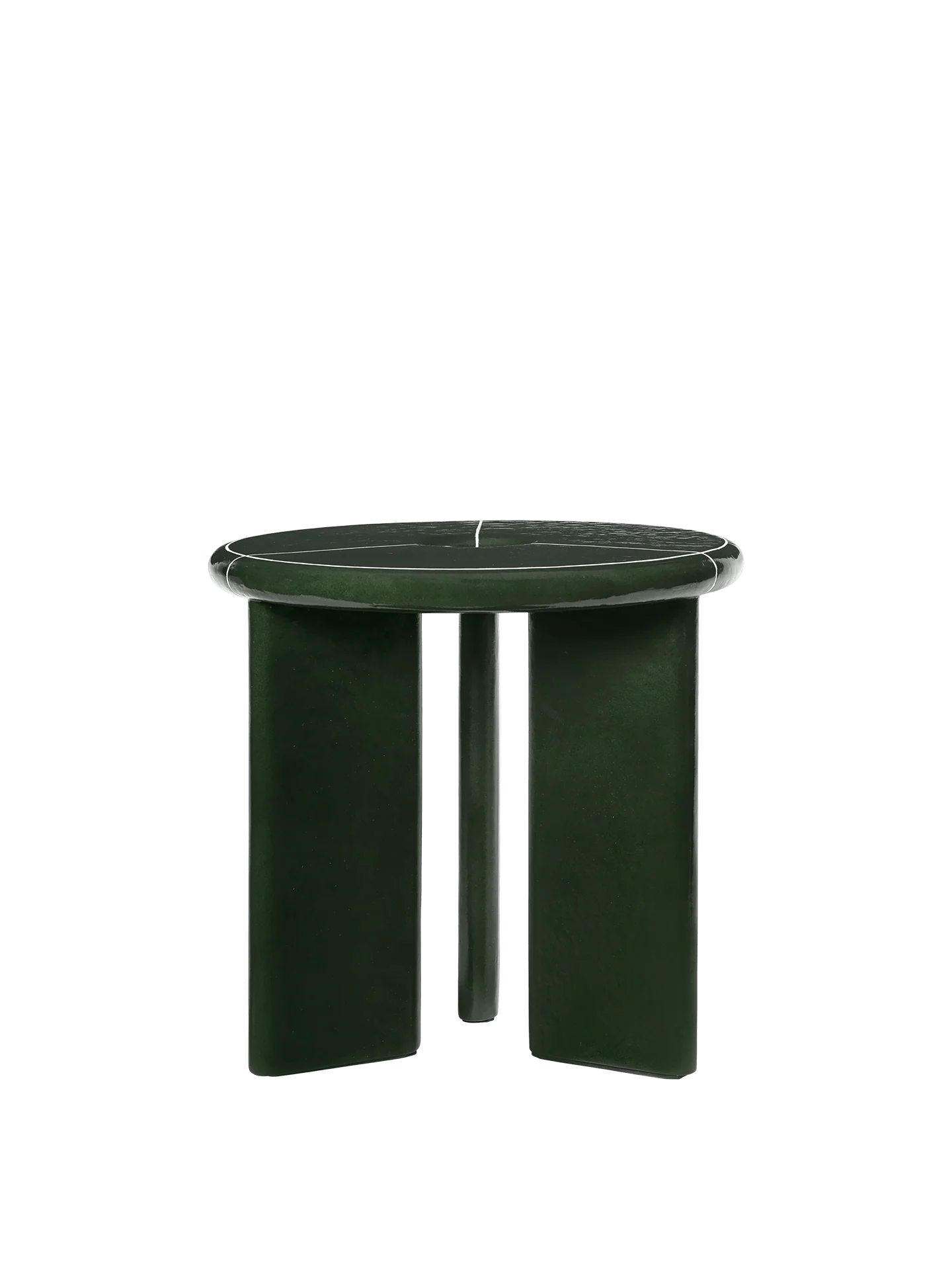 Deya Side Table - Dark Green