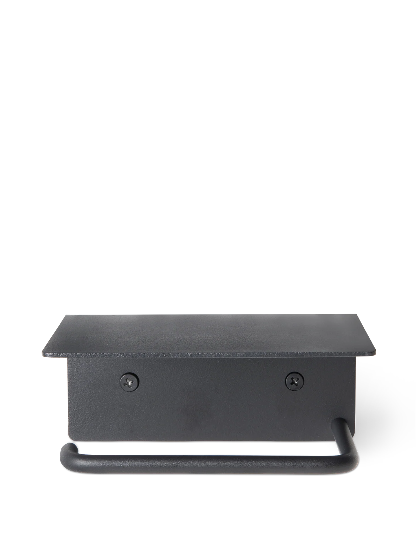 Dora Toilet Paper Holder - Shelf - Black