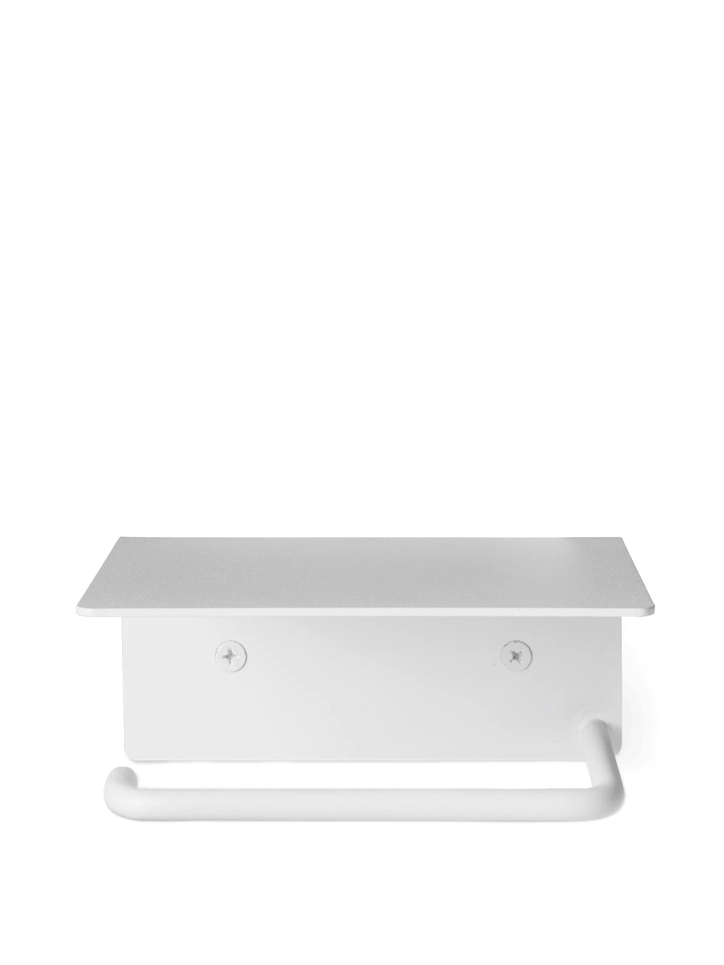 Dora Toilet Paper Holder - Shelf - White