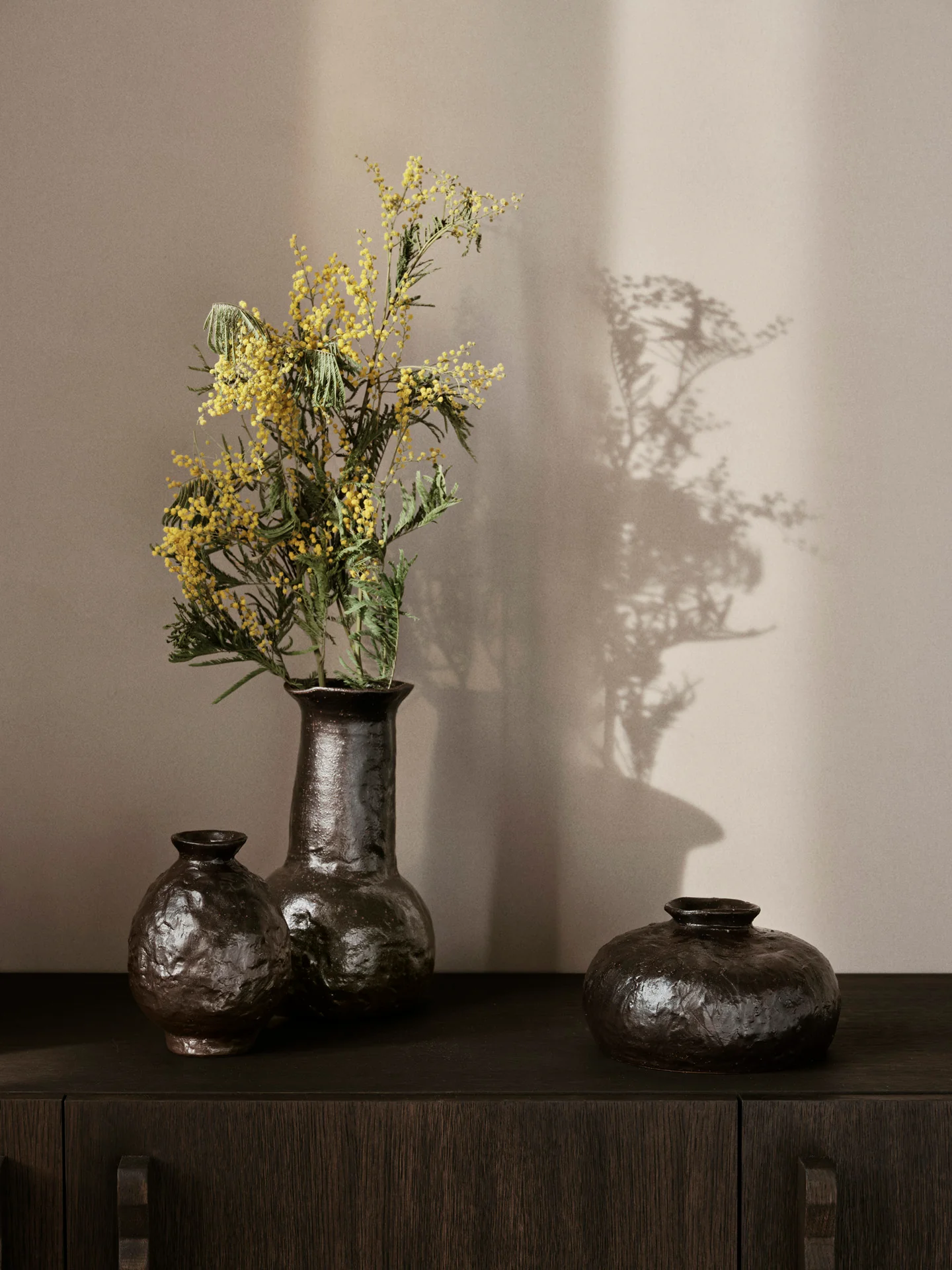 Doro Vase - Small - Coffee - Image 2