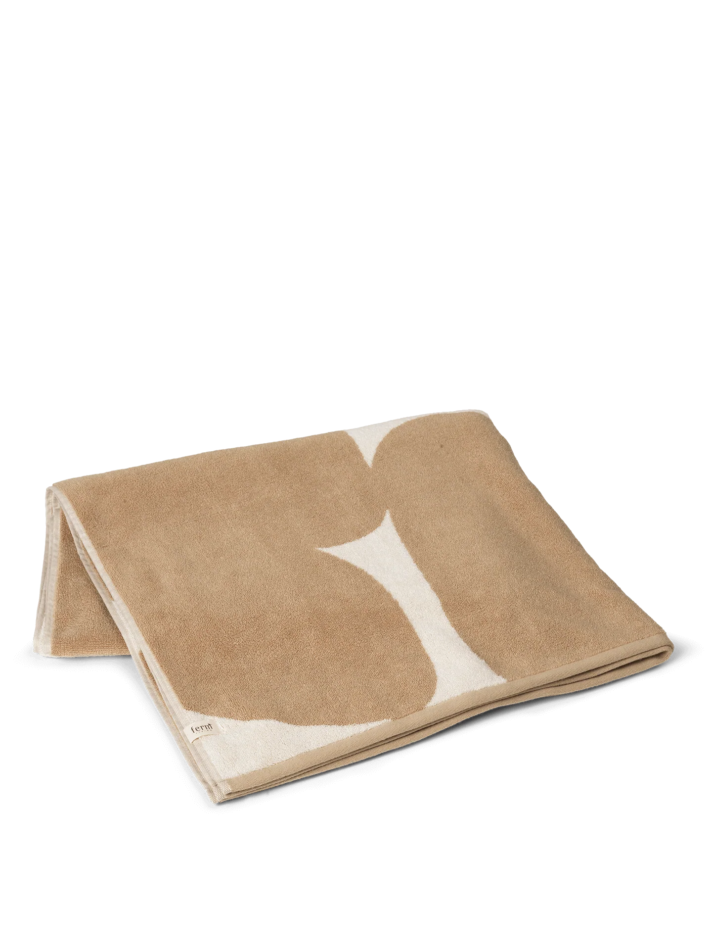 Ebb Beach Towel - Sand/Off-White - Image 3