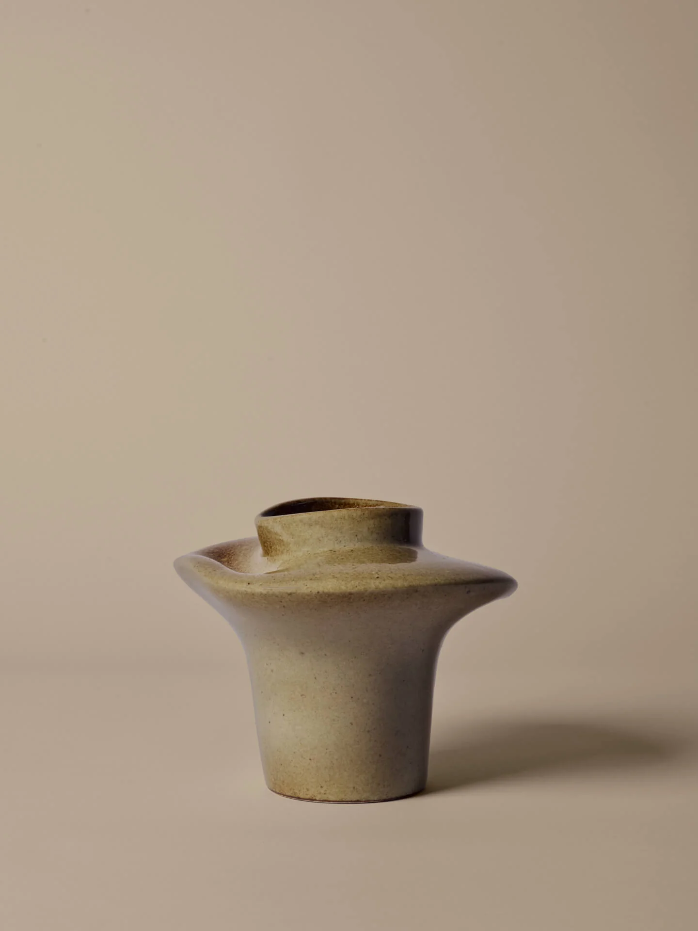 Evio Vase - Small - Elm Green - Image 3