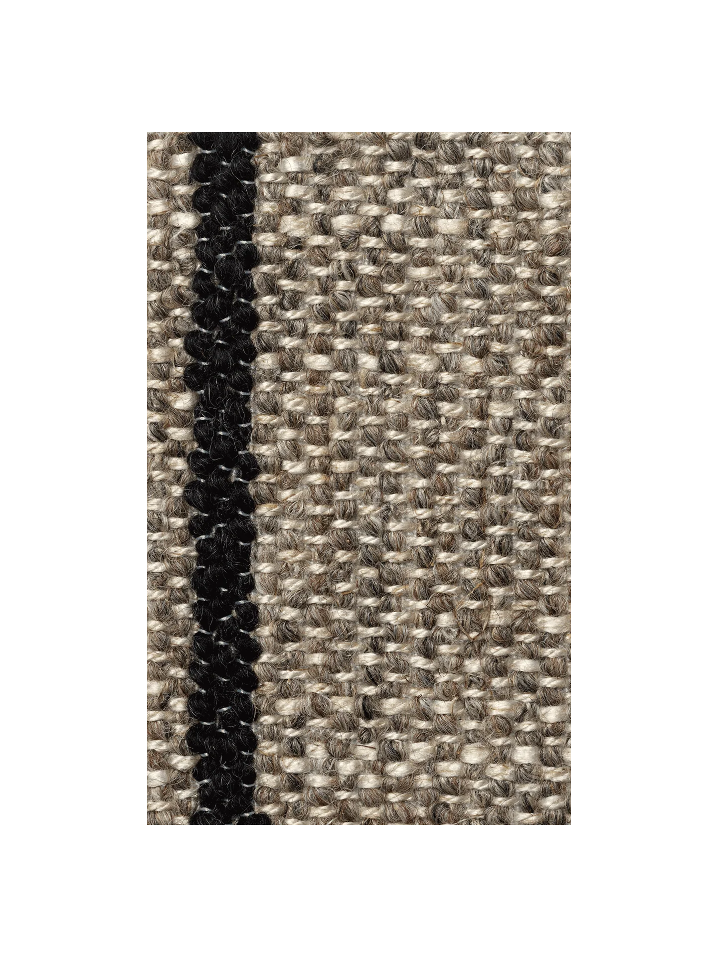 Fabric Sample - Pasadena - Sand/Black