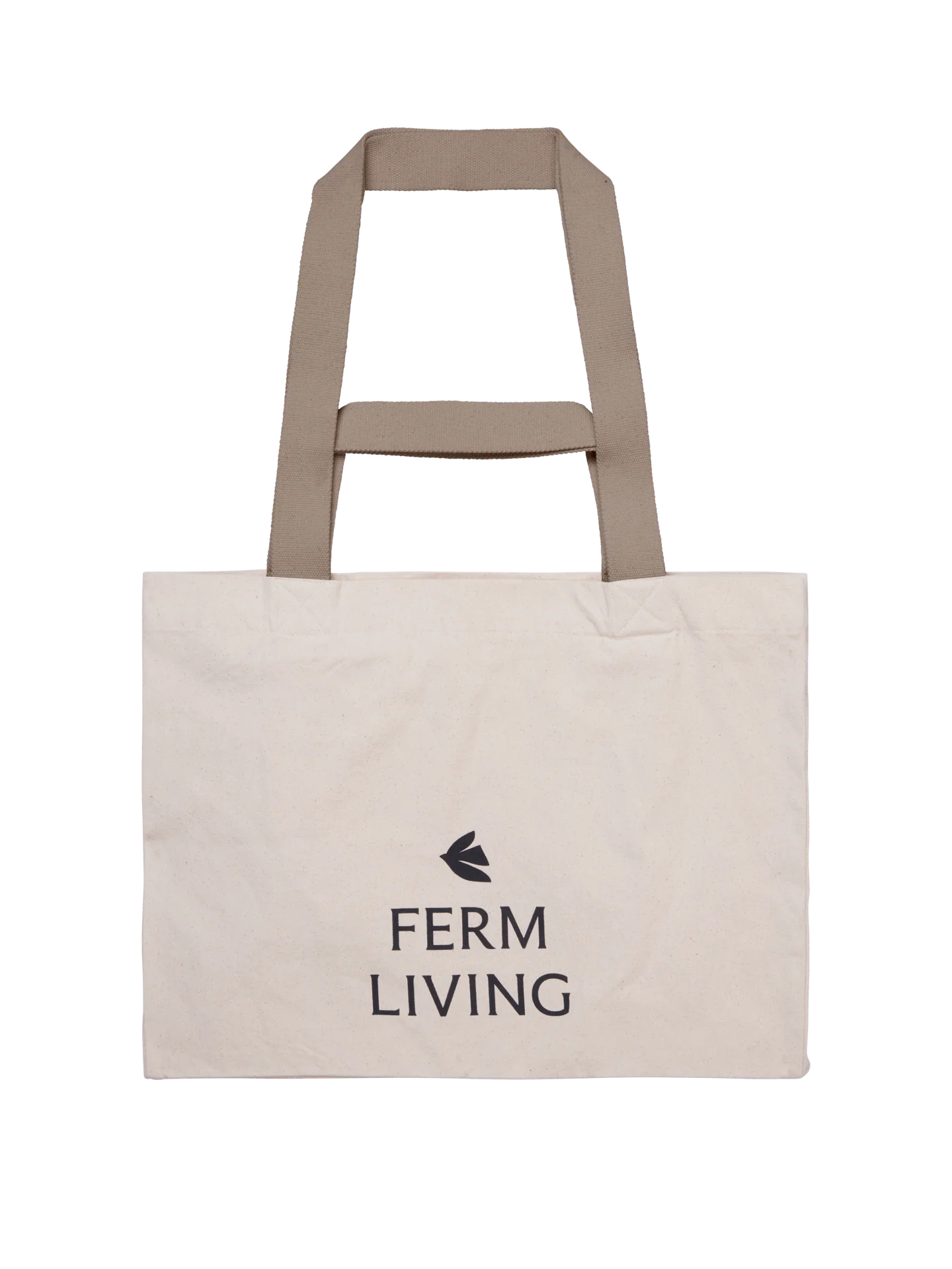Ferm Living Weekend Bag - Undyed/Dark Cashmere