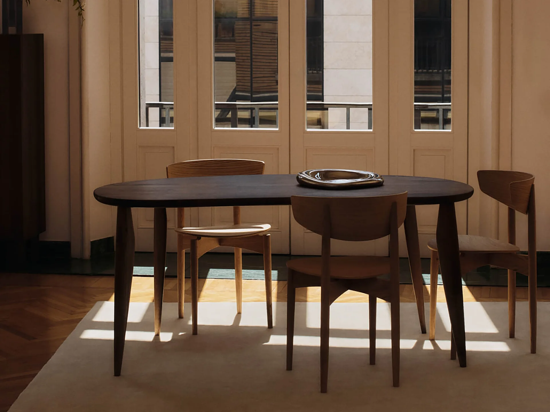 Feve Table - Walnut - Image 2