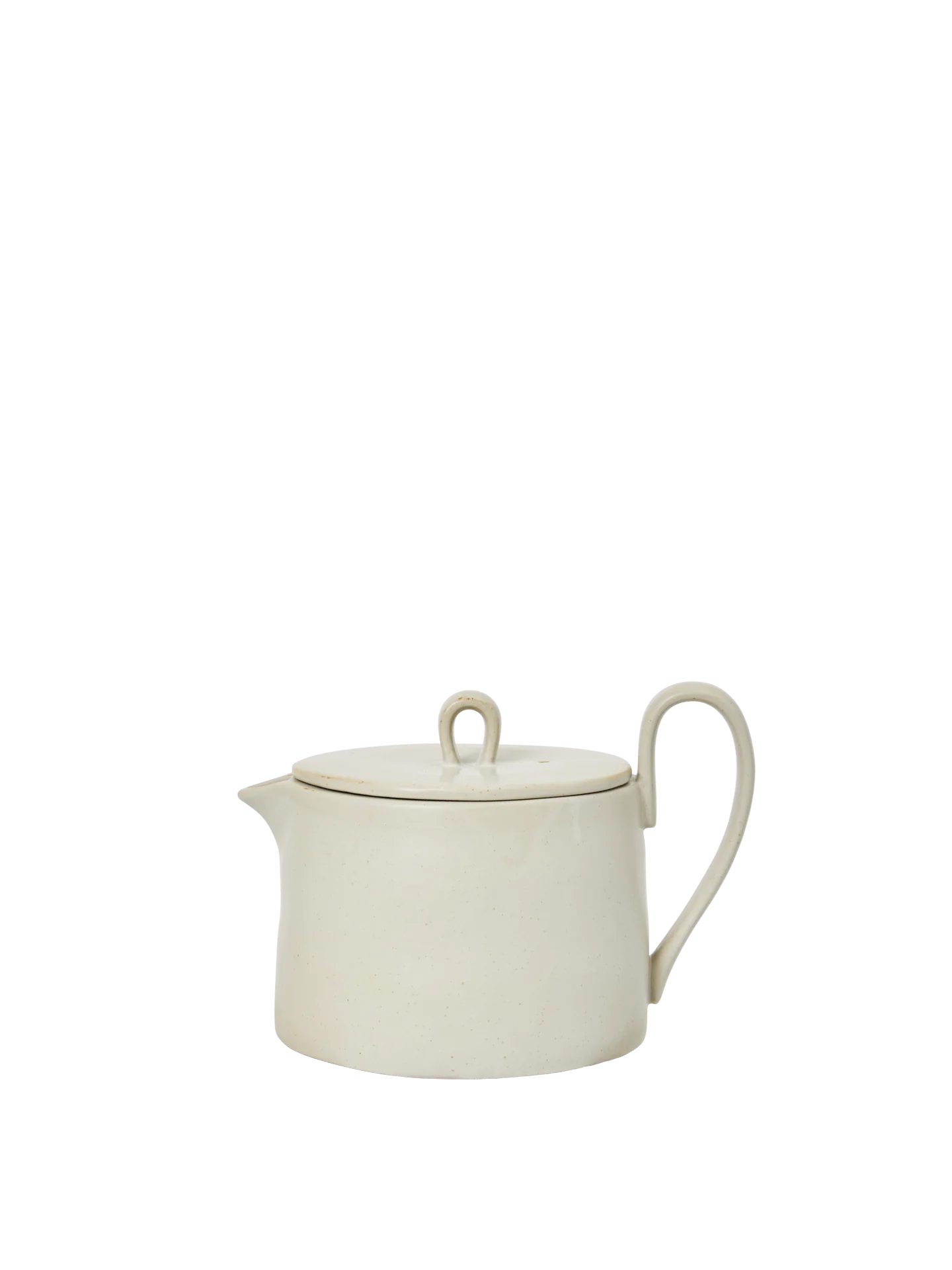 Flow Teapot - Off-White Speckle