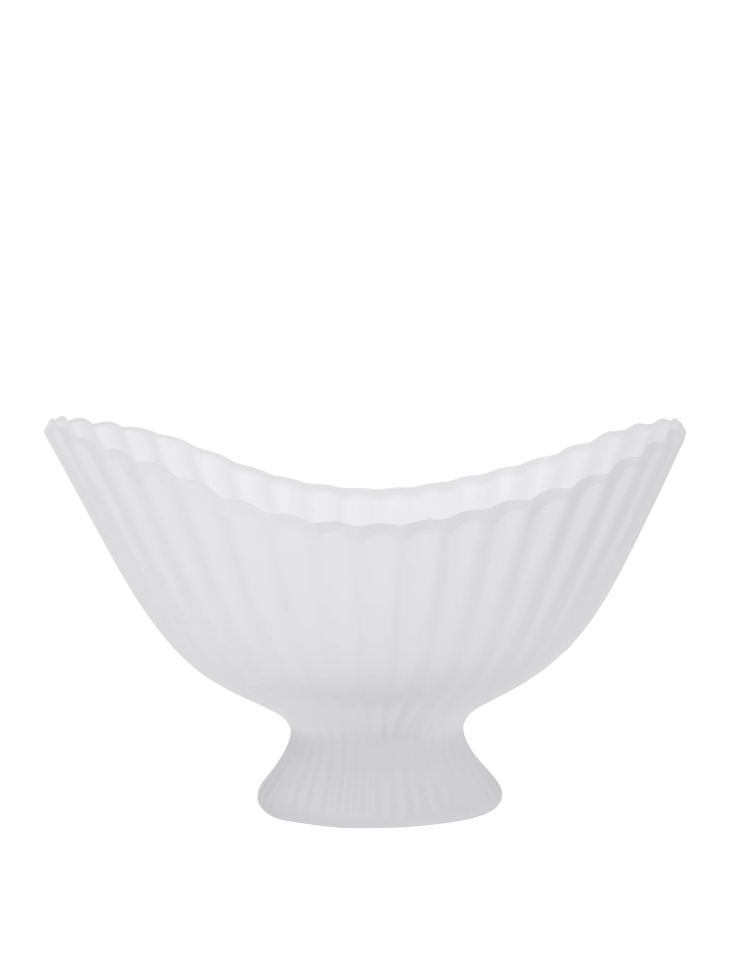 Fountain Glass Centrepiece - Frosted