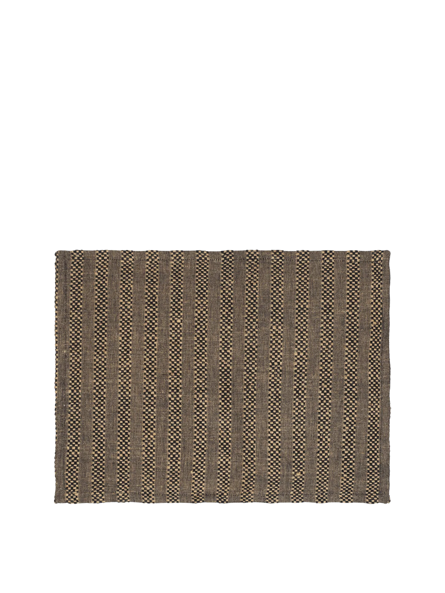 Gather Placemats - Set of 4 - Black/Natural - Image 3