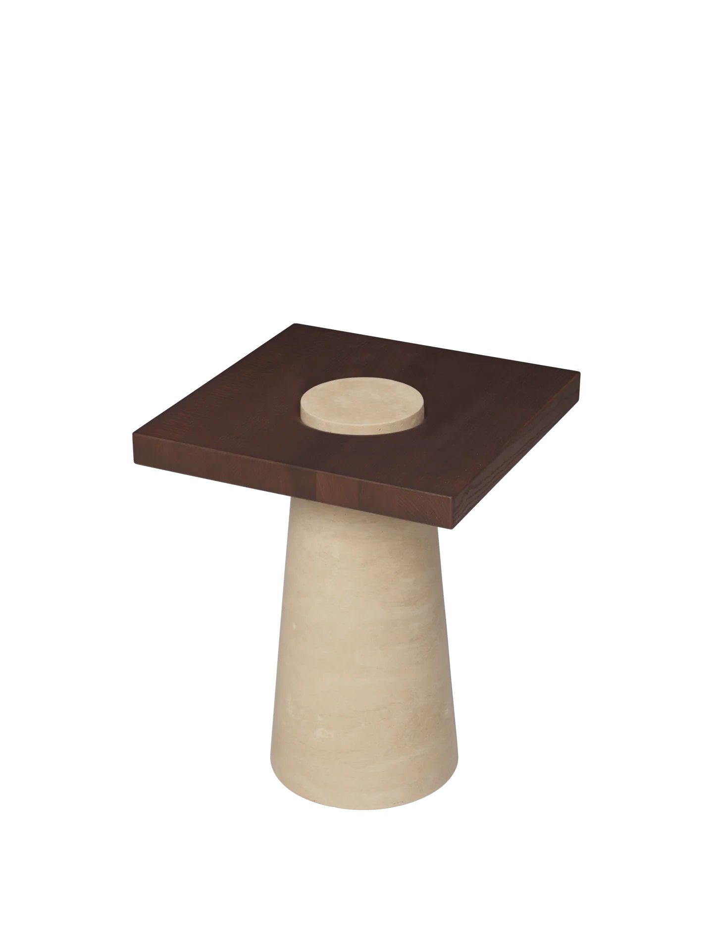 Grova Side Table - Travertine - Image 3