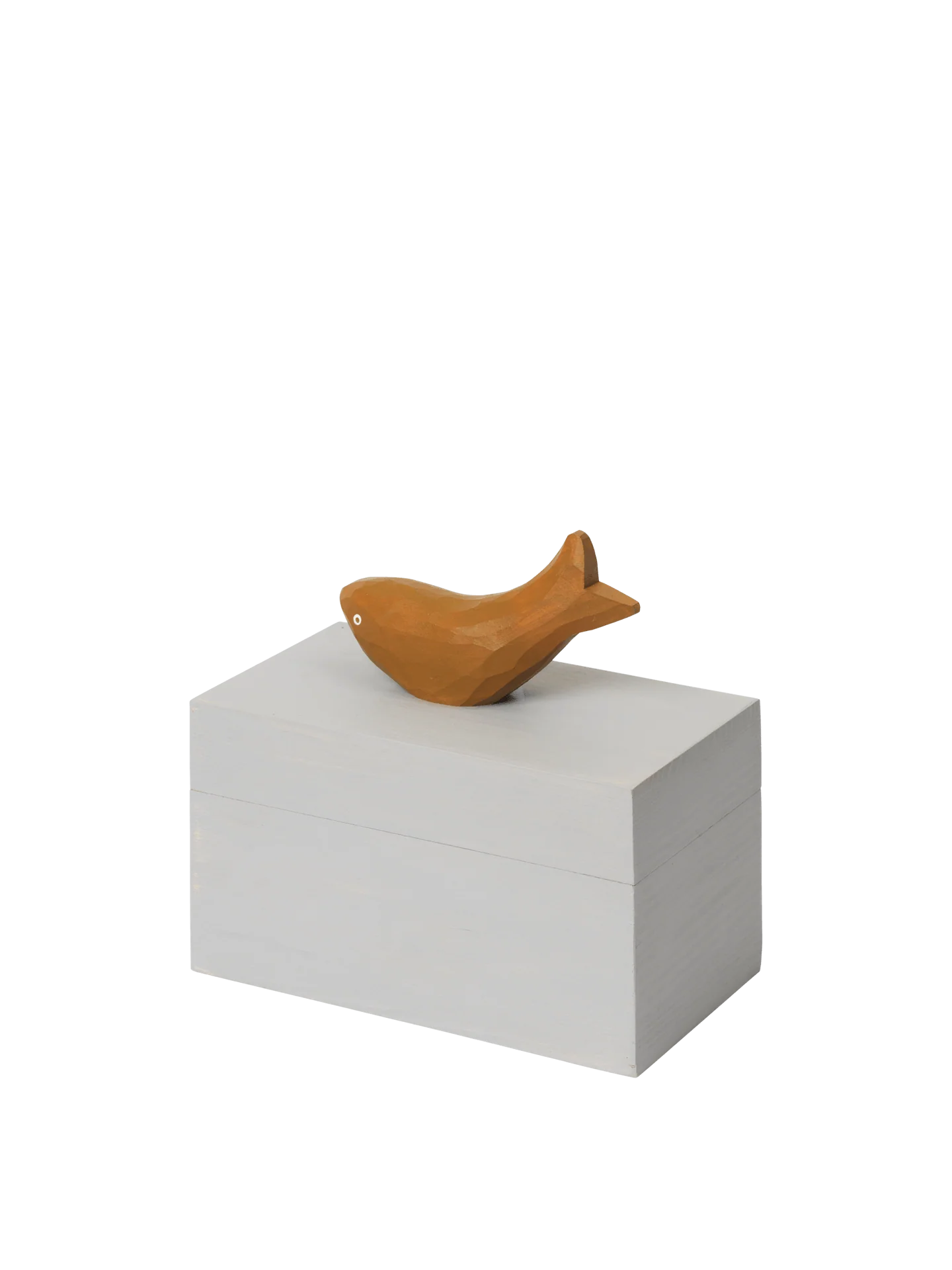 Harbour Box - Fish - Mist Blue/Aged Gold - Image 4