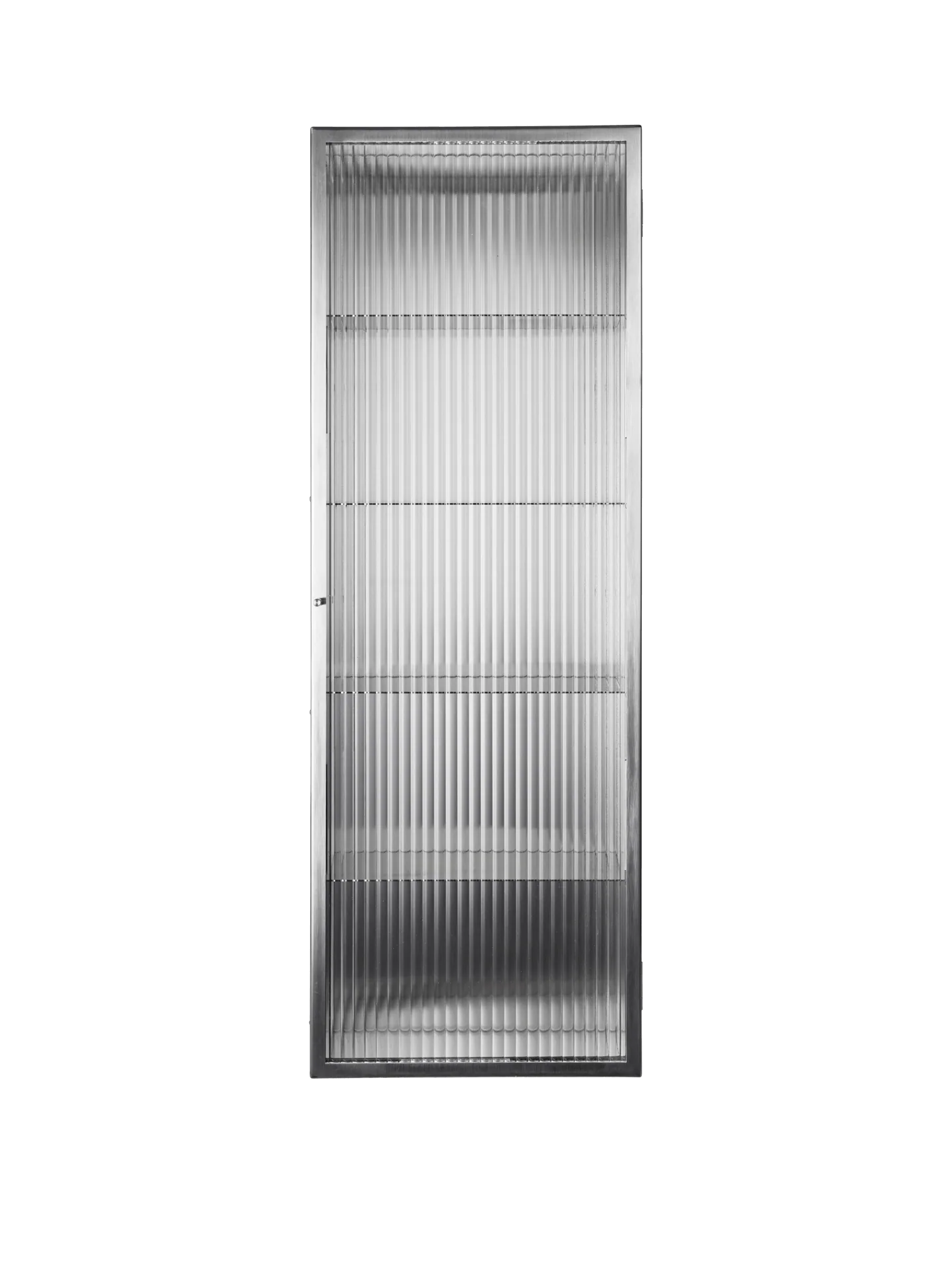 Haze Wall Cabinet - Tall - Brushed Stainless Steel