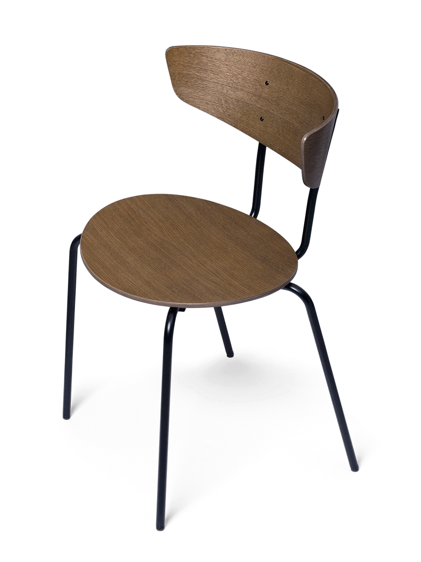 Herman Dining Chair - Dark Stained Oak - Image 4