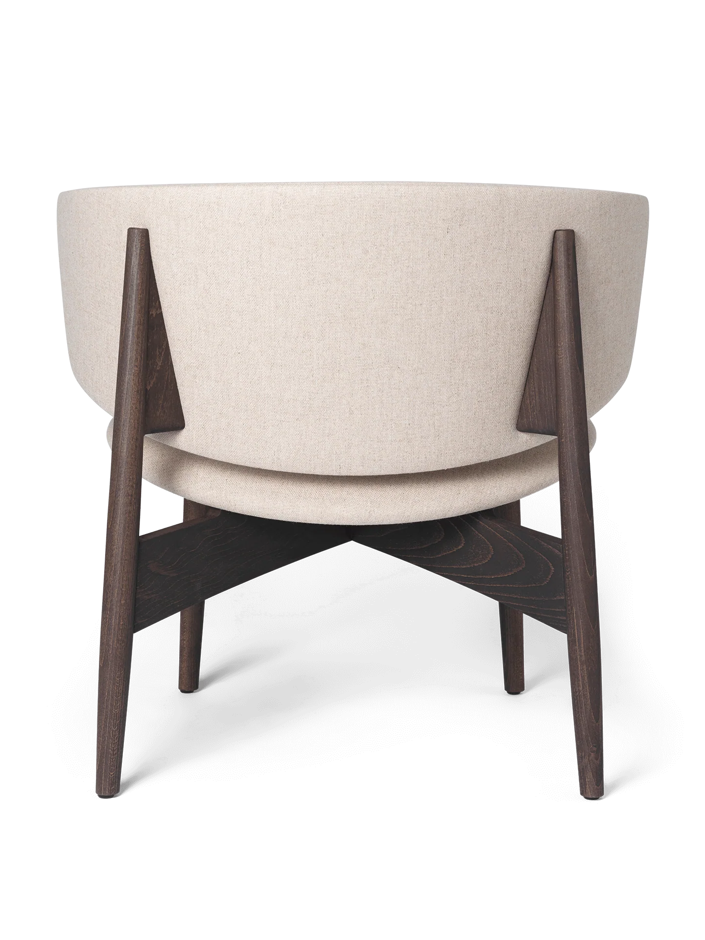 Herman Lounge Chair - Wood - Main Line Flax - Dark Stained Beech/Sand - Image 3