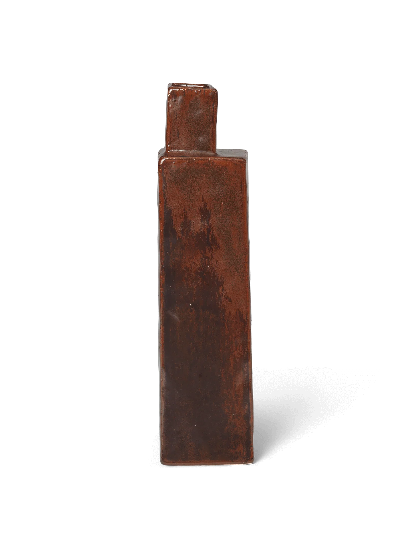 Koa Vase - Large - Red Brown
