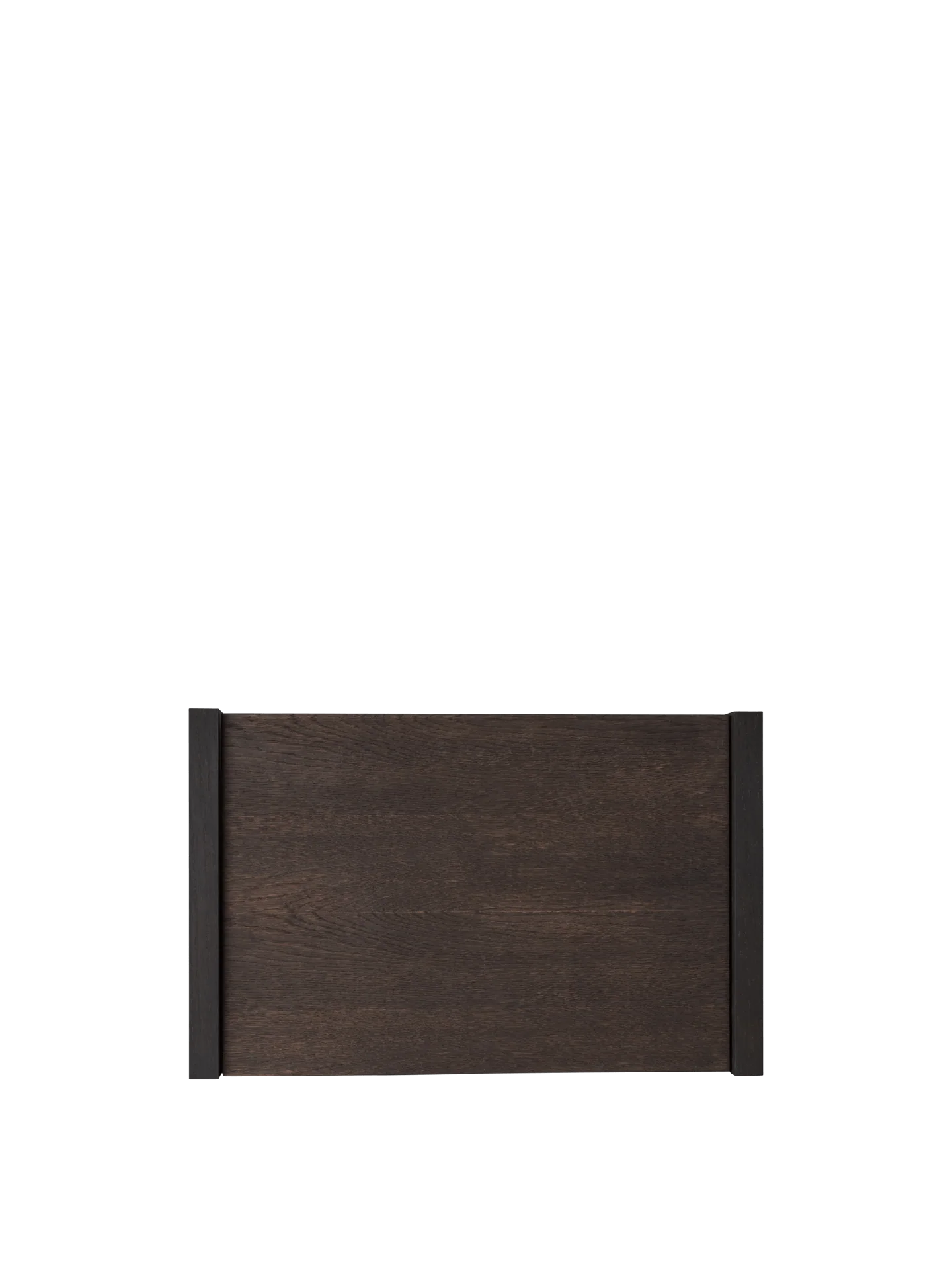 Kona Bookcase Cabinet Insert - Dark Stained Oak - Image 5
