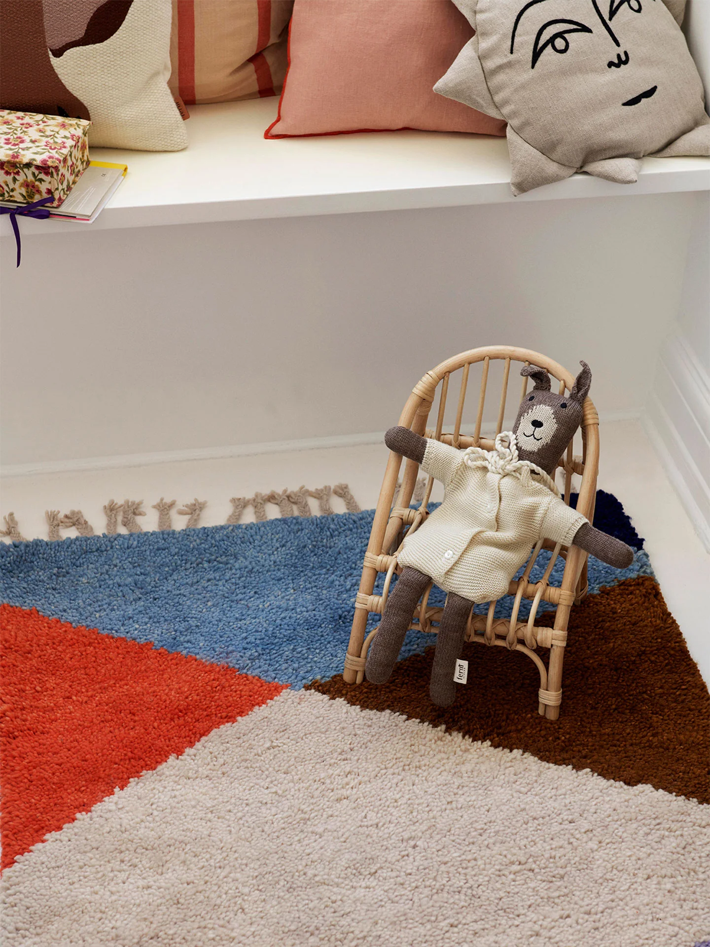 Kuku Doll Bed & Doll Chair - Natural - Gift Set - Image 4