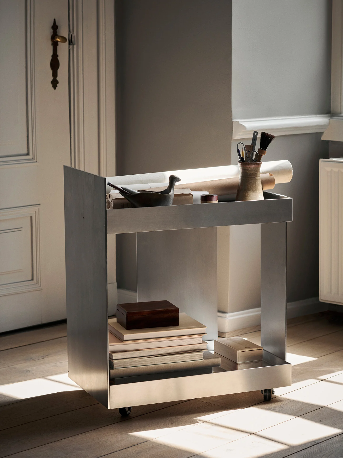 Lager Trolley - Aluminium - Image 4