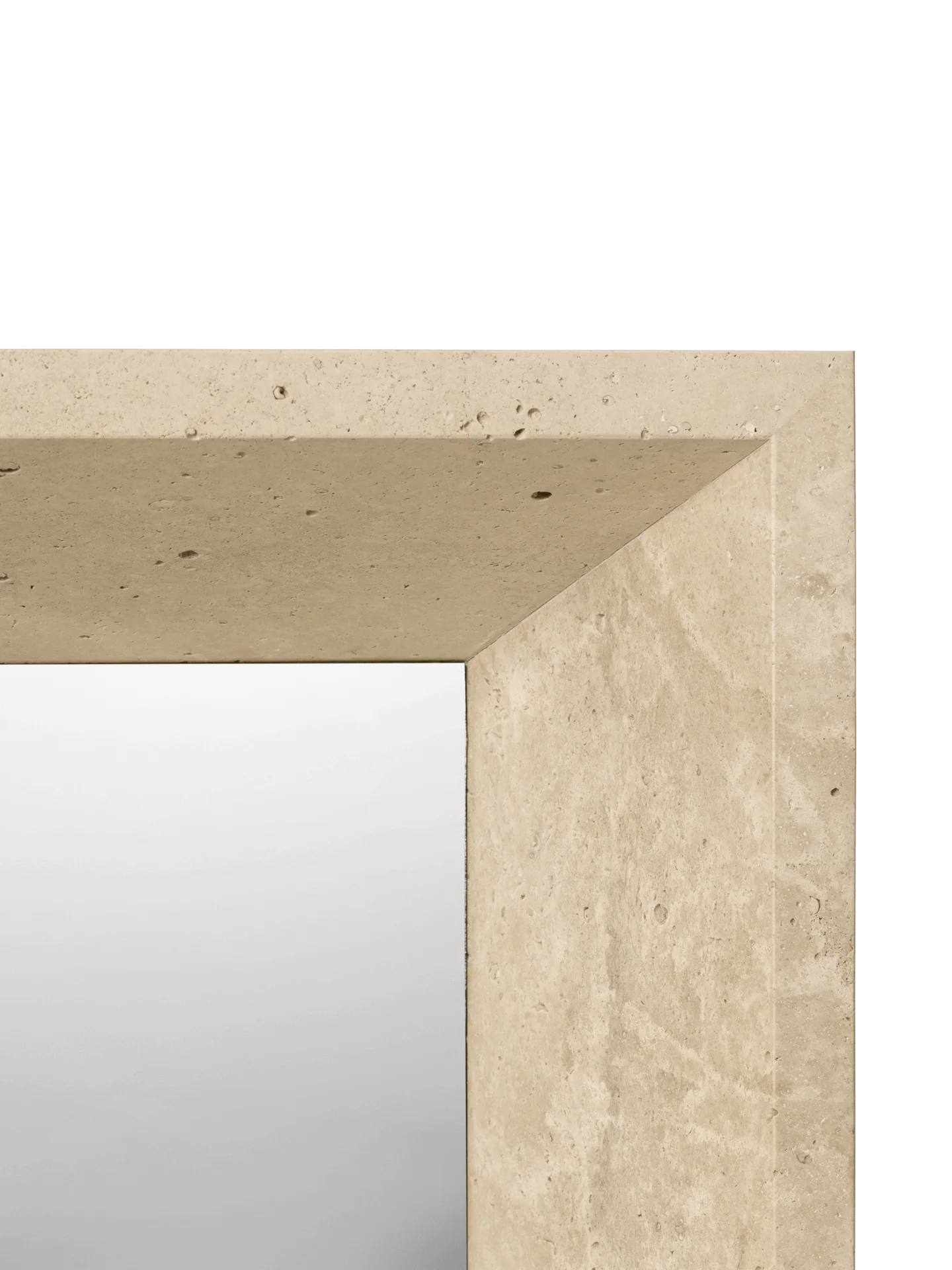 Lancet Mirror - Travertine - Image 5
