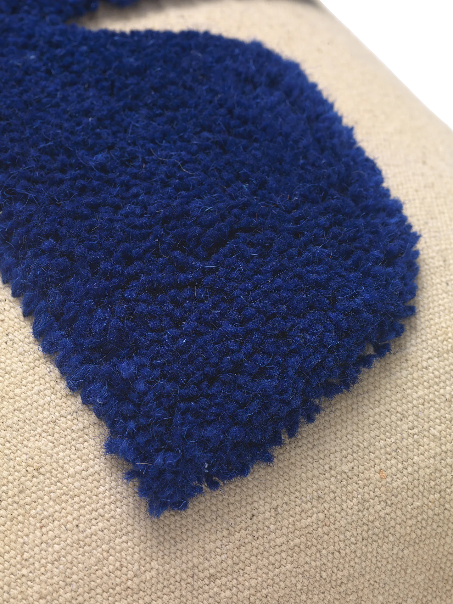 Lay Cushion - Rectangular - Sand/Bright Blue - Image 3