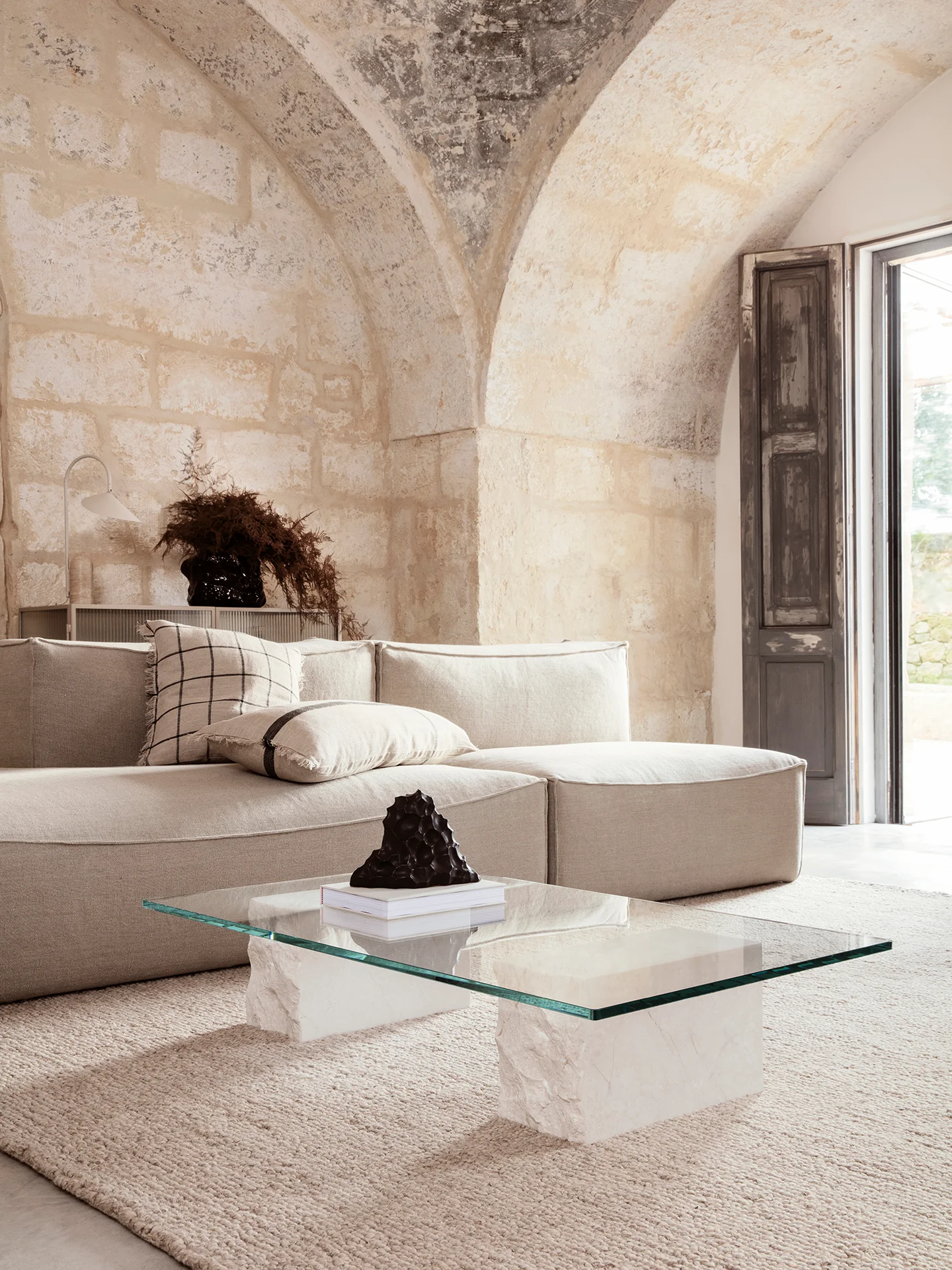 Mineral Coffee Table - Bianco Curia - Image 2