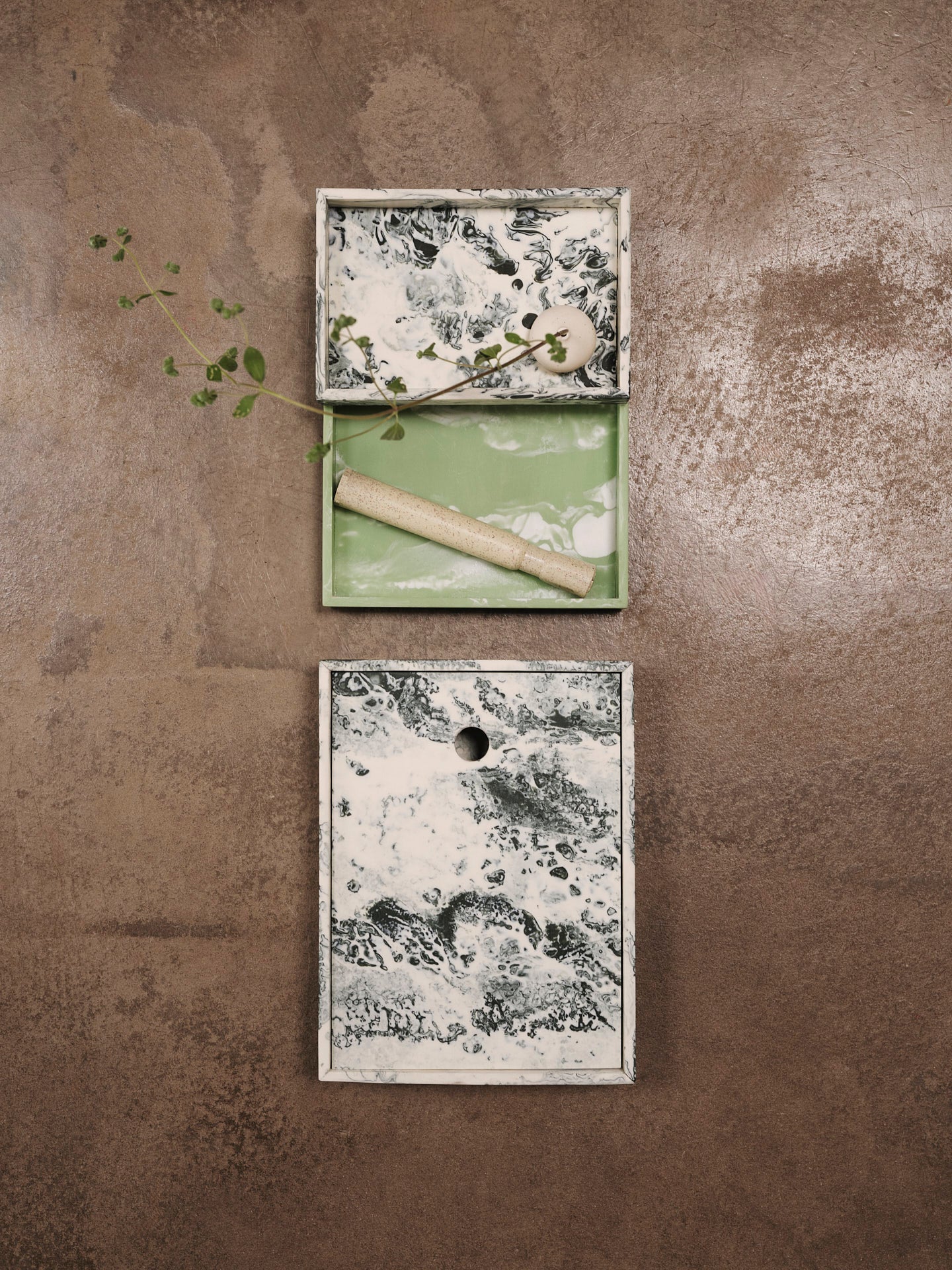 Mist Box - Emerald Off-white - Image 4