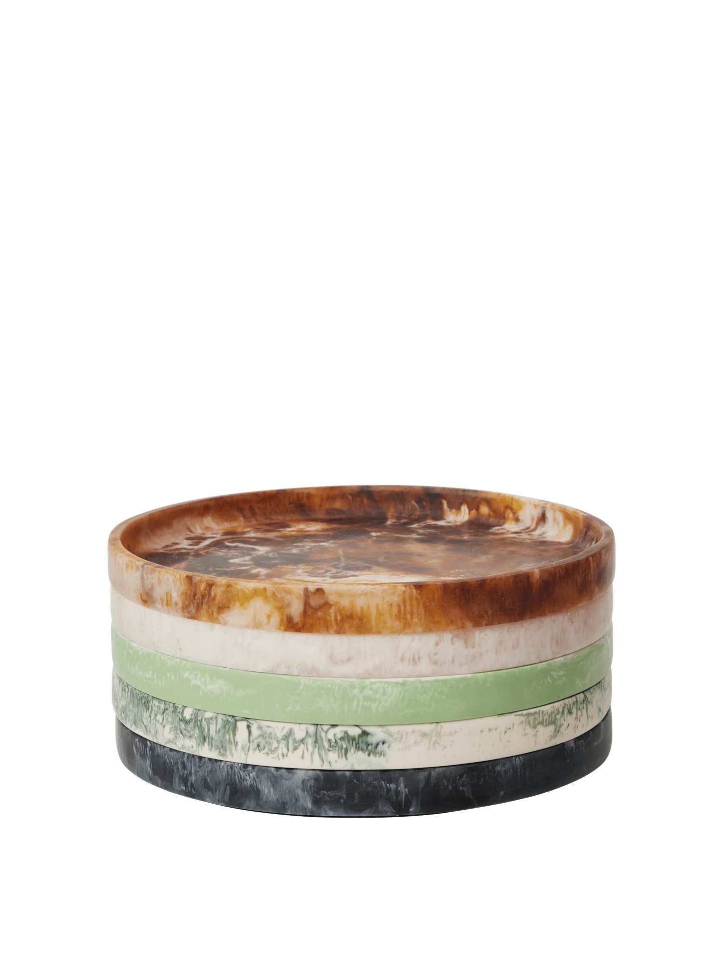 Mist Round Tray - Charcoal - Image 6